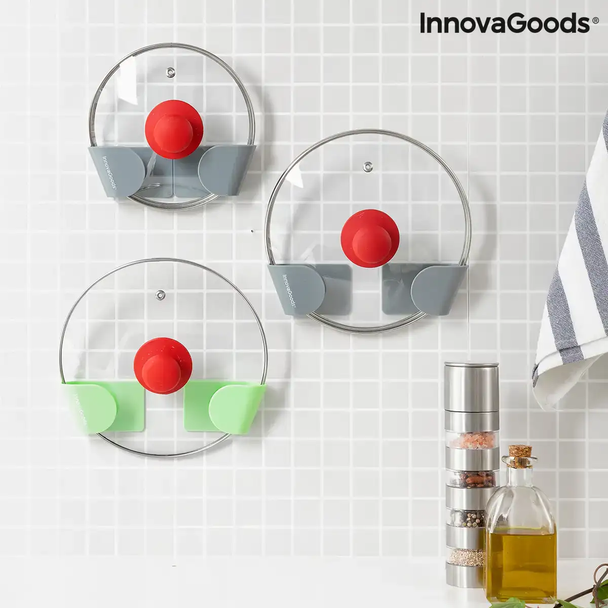 Set de 3 supports mural adhesif pour couvercle de cuisine smarack innovagoods modelo smarack novateur et pratique abs reconditi_6993. DIAYTAR COTE D'IVOIRE - L'Art de Choisir, l'Art de Vivre. Parcourez notre boutique en ligne et découvrez des produits qui transforment chaque choix en une expérience enrichissante.