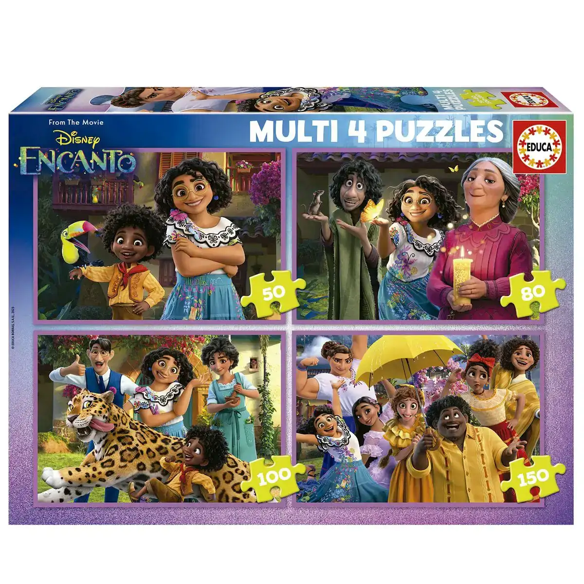 Set de 4 puzzles educa disney_7759. Bienvenue chez DIAYTAR COTE D'IVOIRE - Où le Shopping Rencontre la Qualité. Explorez notre sélection soigneusement conçue et trouvez des produits qui définissent le luxe abordable.