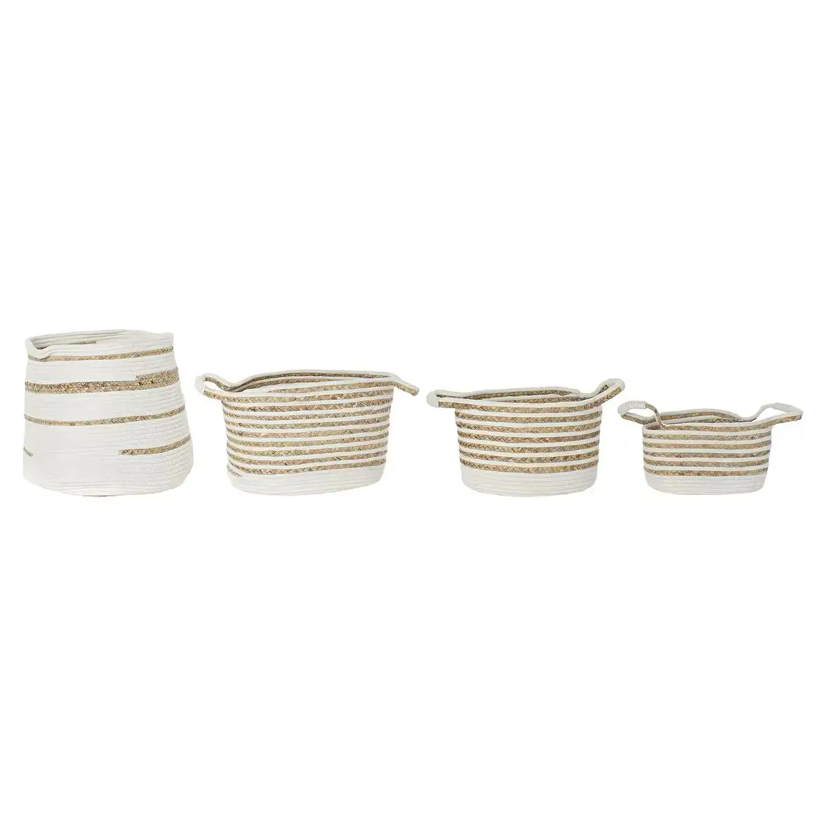 Set de basket dkd home decor 36 x 36 x 34 cm boho 4 pieces _9354. Entrez dans l'Univers de DIAYTAR COTE D'IVOIRE - Où l'Élégance Rencontre la Tradition. Explorez notre gamme variée et trouvez des articles qui ajoutent une touche de sophistication à votre vie.