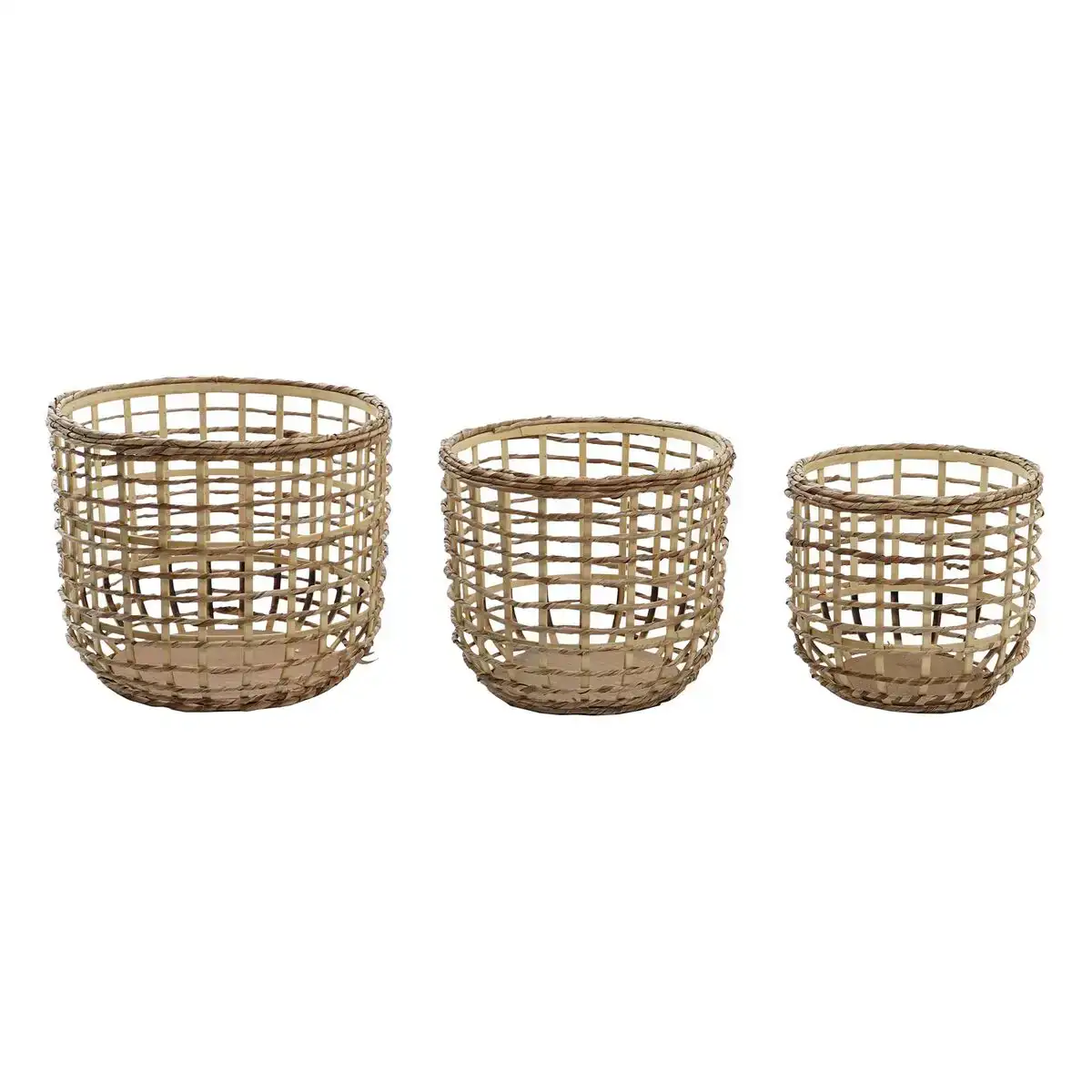 Set de basket dkd home decor 39 x 39 x 32 cm_3237. Entrez dans l'Univers de DIAYTAR COTE D'IVOIRE - Où le Choix Rencontre l'Authenticité. Explorez nos rayons virtuels et trouvez des produits qui incarnent la richesse de notre culture.