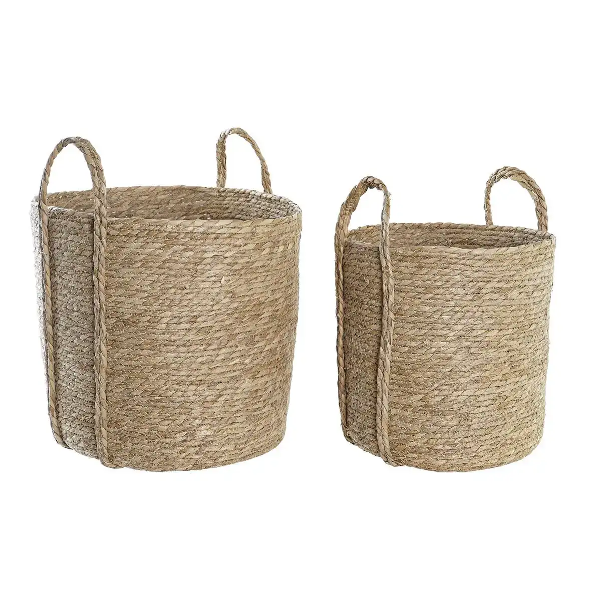 Set de basket dkd home decor 40 x 40 x 50 cm_3327. DIAYTAR COTE D'IVOIRE - Là où Chaque Produit Est une Trouvaille. Explorez notre sélection minutieuse et découvrez des articles qui correspondent à votre style de vie et à vos aspirations.