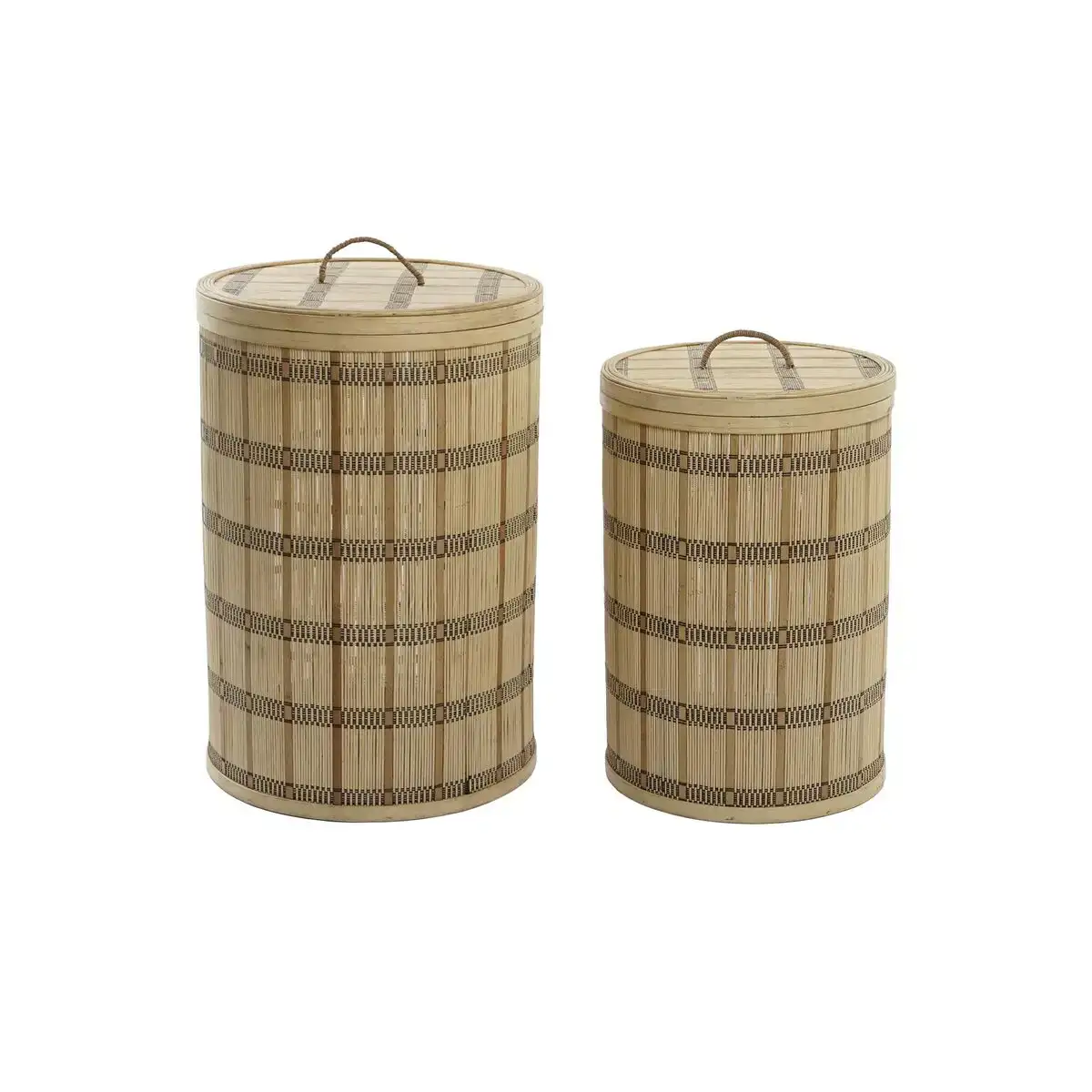 Set de basket dkd home decor 40 x 40 x 63 cm bambou_2237. Entrez dans l'Univers de DIAYTAR COTE D'IVOIRE - Où Chaque Produit a son Histoire. Explorez notre catalogue et découvrez des trésors qui racontent la riche culture du Côte d'Ivoire.