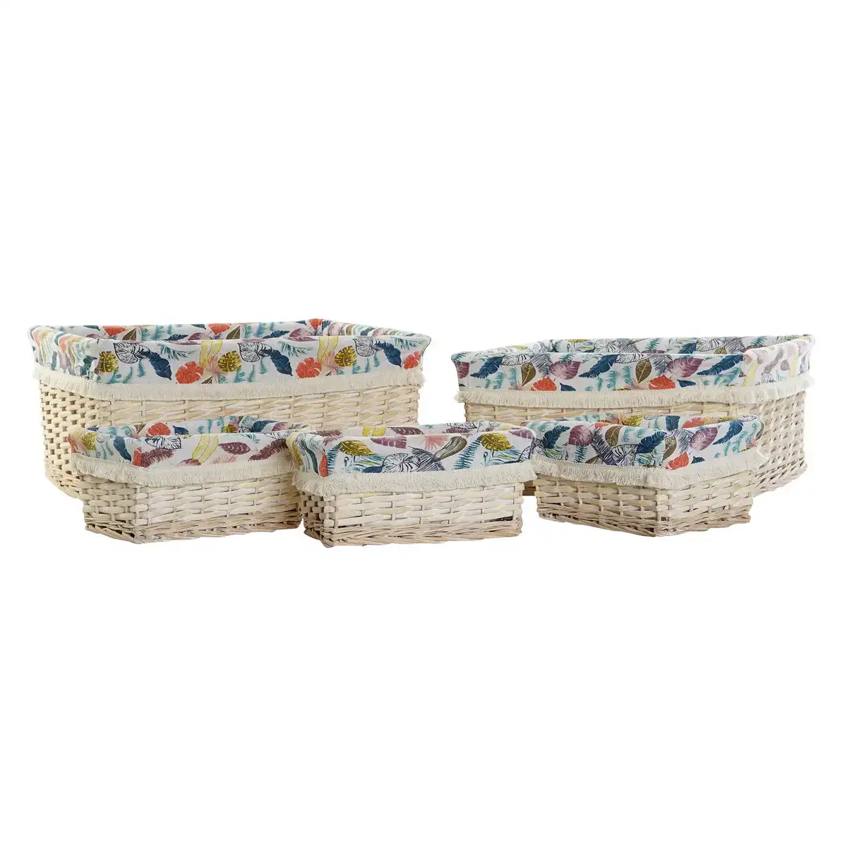 Set de basket dkd home decor 49 x 40 x 22 cm polyester osier boho 5 unites _6937. Découvrez DIAYTAR COTE D'IVOIRE - Votre Destination de Shopping Inspirée. Naviguez à travers nos offres variées et trouvez des articles qui reflètent votre personnalité et vos goûts.