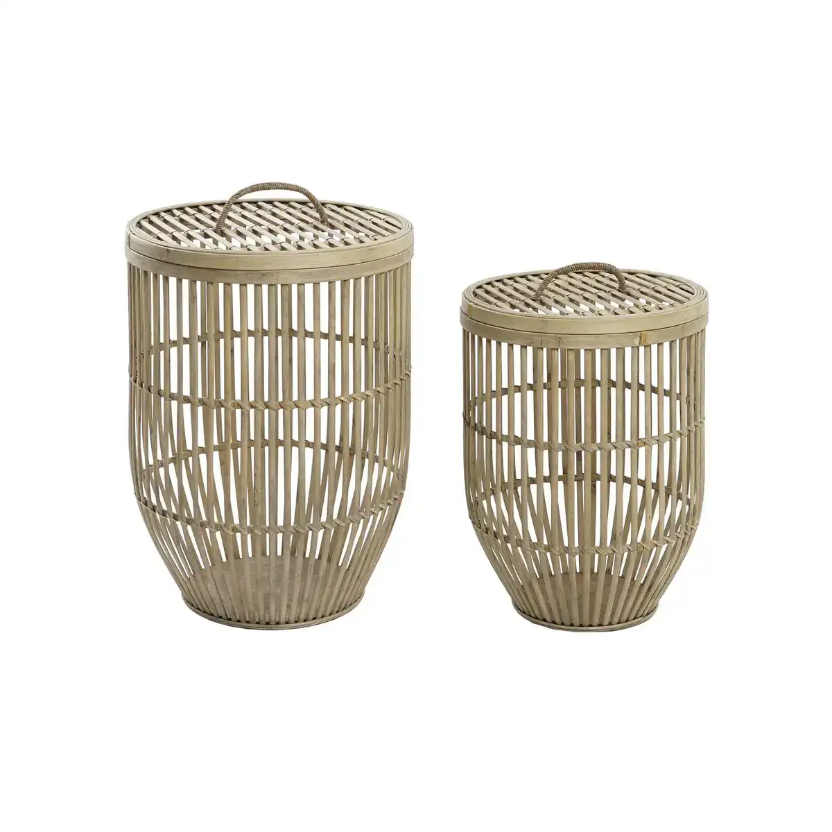 Set de basket dkd home decor bambou 40 x 40 x 61 cm _5691. Plongez dans l'Expérience DIAYTAR COTE D'IVOIRE - Où Chaque Produit a une Histoire. Explorez notre boutique en ligne pour trouver des articles qui incarnent la passion et la créativité du Côte d'Ivoire.