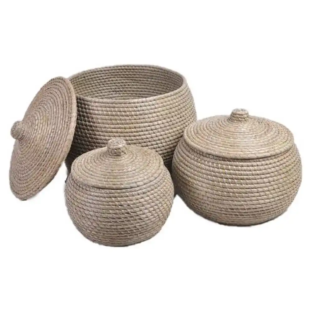 Set de basket dkd home decor blanc gris multicouleur naturel herbier marin boho 44 x 44 x 47 5 cm 3 pieces _9186. Bienvenue dans l'univers captivant de DIAYTAR COTE D'IVOIRE - Votre Plateforme de Shopping Tout-en-Un. Parcourez notre boutique en ligne pour découvrir des produits uniques, allant des articles ménagers aux élégants accessoires de mode.