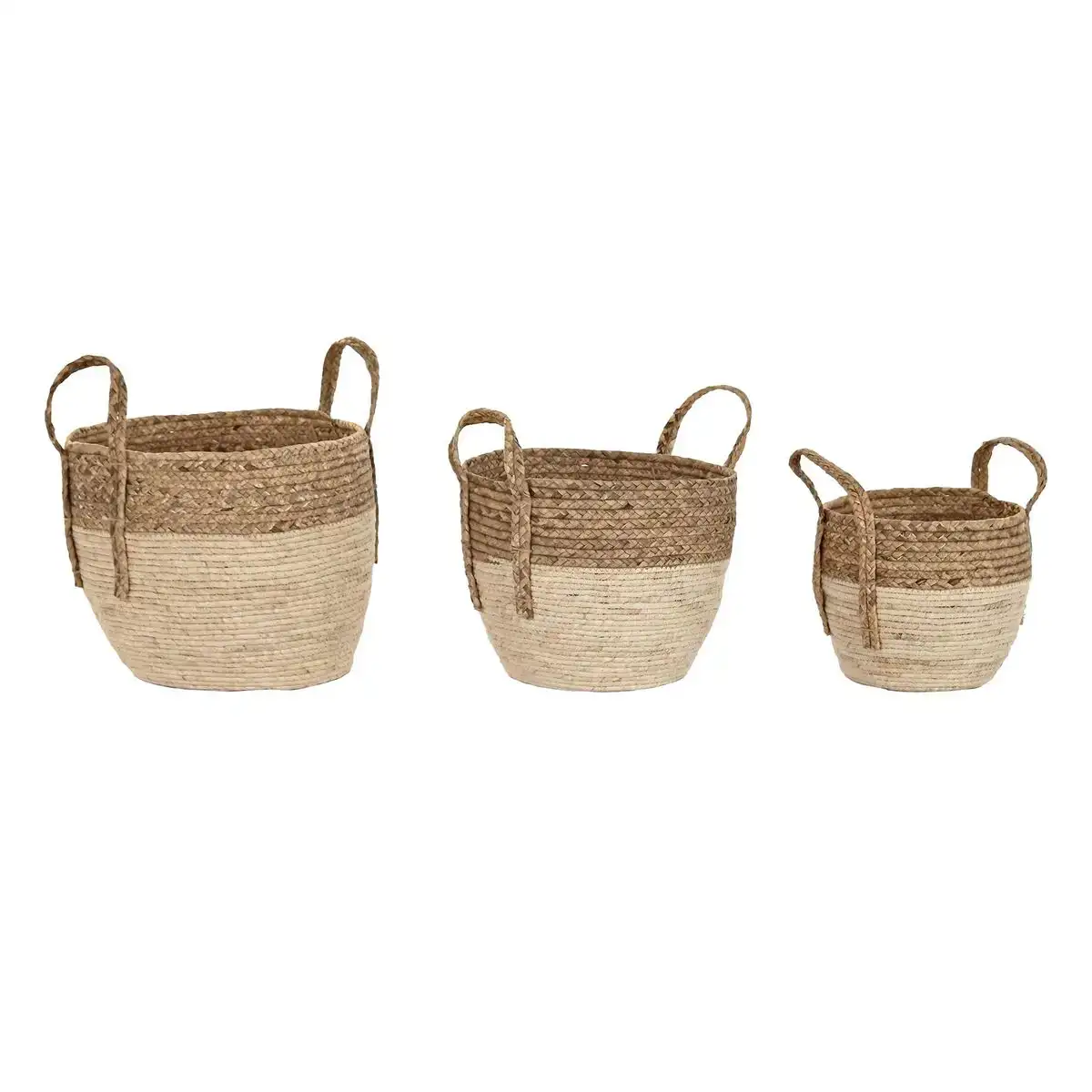 Set de basket dkd home decor fibre 38 x 38 x 33 cm _2778. DIAYTAR COTE D'IVOIRE - Votre Passage vers l'Élégance Abordable. Explorez notre collection où chaque produit est choisi pour sa qualité et son accessibilité, incarnant ainsi l'essence du Côte d'Ivoire.