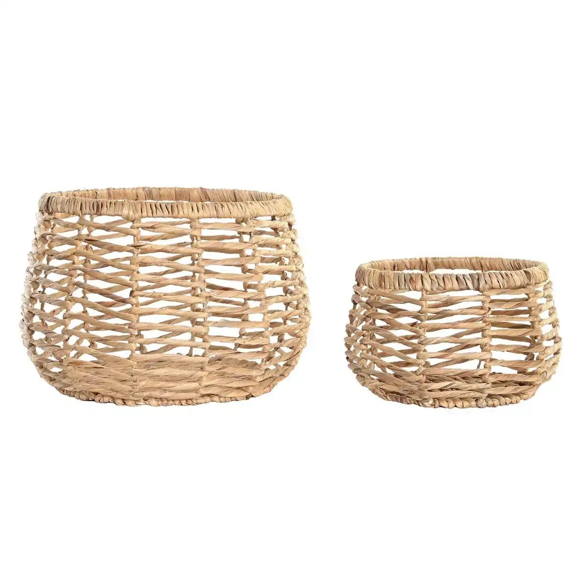 Set de basket dkd home decor fibre 48 x 48 x 33 cm _6876. DIAYTAR COTE D'IVOIRE - Votre Source de Trésors Culturels. Naviguez à travers notre catalogue et trouvez des articles qui mettent en avant la richesse de la culture sénégalaise.