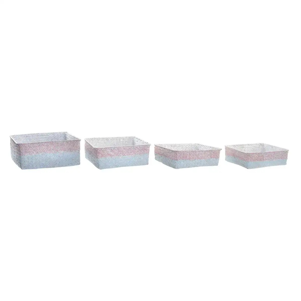 Set de basket dkd home decor polyester 8 5 cm 26 x 26 x 9 cm fibre naturelle boho mediterraneen 4 pieces _6152. DIAYTAR COTE D'IVOIRE - Où Choisir est un Acte de Création. Naviguez à travers notre plateforme et choisissez des produits qui complètent votre histoire personnelle.