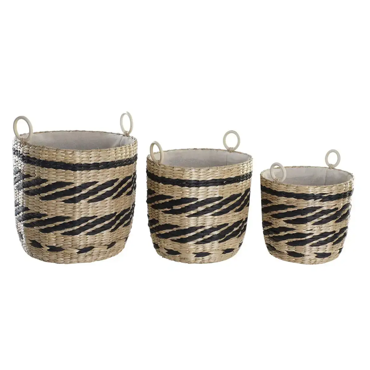 Set de basket dkd home decor polyester colonial fibre 38 x 38 x 36 cm _4771. DIAYTAR COTE D'IVOIRE - Votre Destination Shopping pour Tous. Parcourez notre boutique en ligne et découvrez une variété de produits pour satisfaire tous vos besoins et désirs.