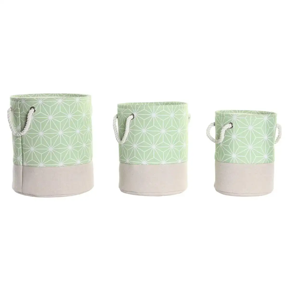 Set de basket dkd home decor polyester eva geometrique 30 x 30 x 35 cm _2033. Bienvenue chez DIAYTAR COTE D'IVOIRE - Là où les Désirs Prendent Vie. Explorez notre boutique en ligne et laissez-vous séduire par des articles qui font écho à vos aspirations et à votre style unique.