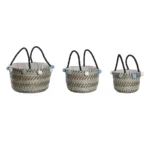 Set de basket dkd home decor polyester pompons 43 x 43 x 43 cm herbier marin_2136. DIAYTAR COTE D'IVOIRE - Où Choisir Rime avec Qualité. Découvrez notre sélection soigneusement conçue et choisissez des articles qui incarnent l'excellence et l'innovation.