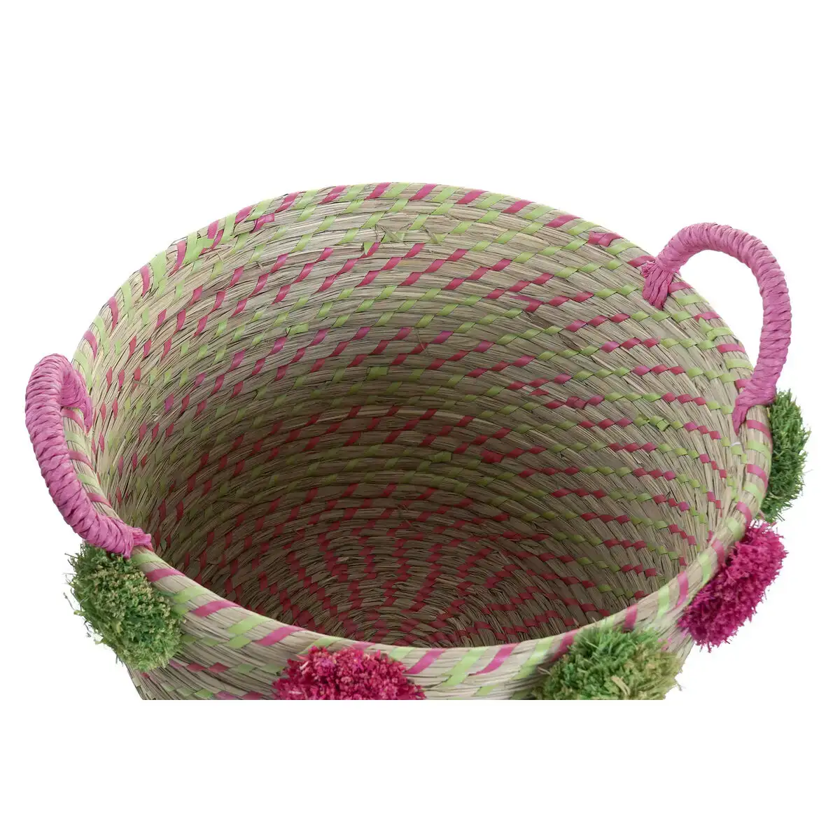 Set de basket dkd home decor pp pompons mediterraneen 46 x 44 x 34 cm _8444. Entrez dans DIAYTAR COTE D'IVOIRE - Où Chaque Détail Compte. Explorez notre boutique en ligne pour trouver des produits de haute qualité, soigneusement choisis pour répondre à vos besoins et vos désirs.