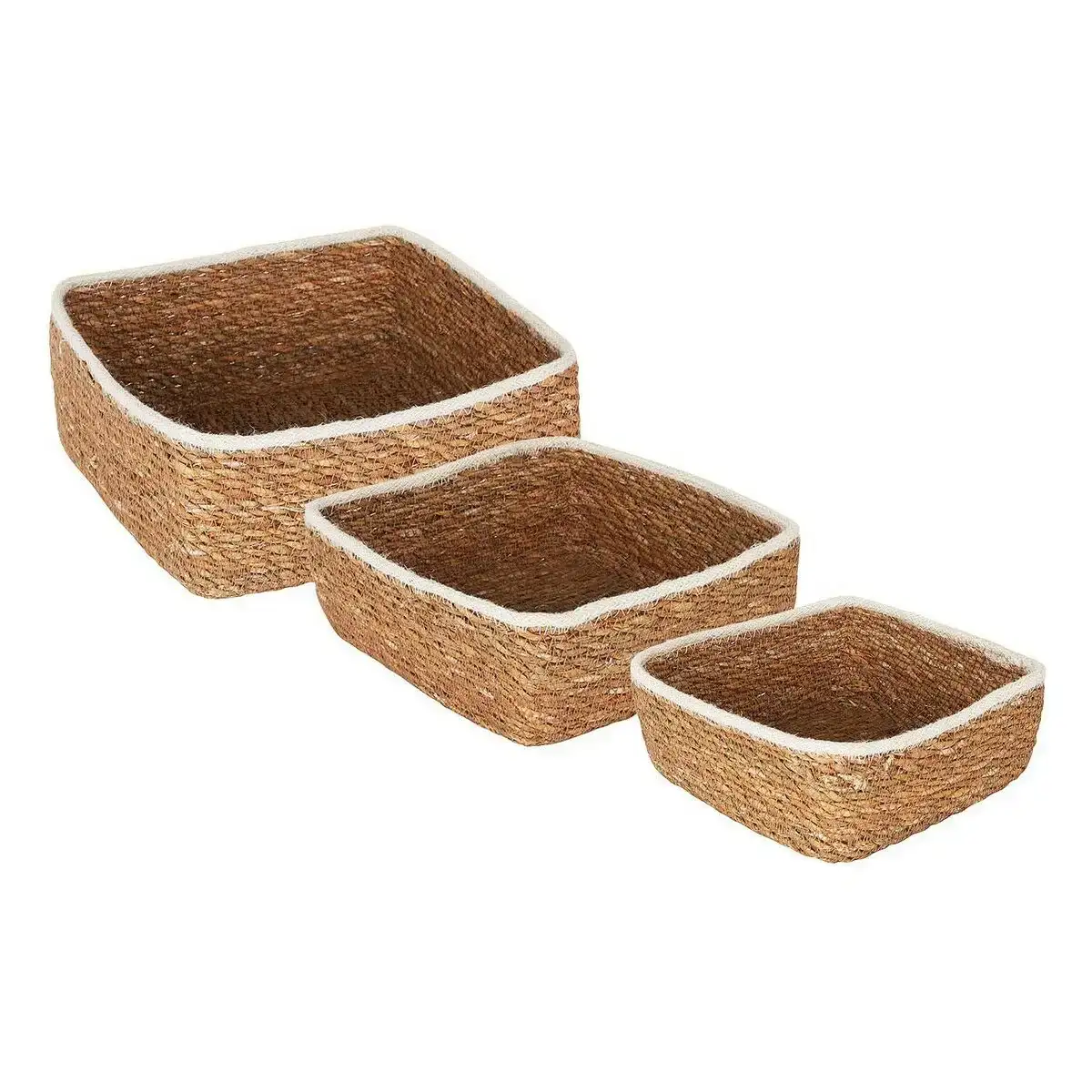 Set de basket privilege 3 pieces osier_4690. DIAYTAR COTE D'IVOIRE - Votre Passage vers l'Exceptionnel. Explorez notre boutique en ligne, où chaque produit est choisi avec soin pour offrir une expérience de shopping inoubliable.