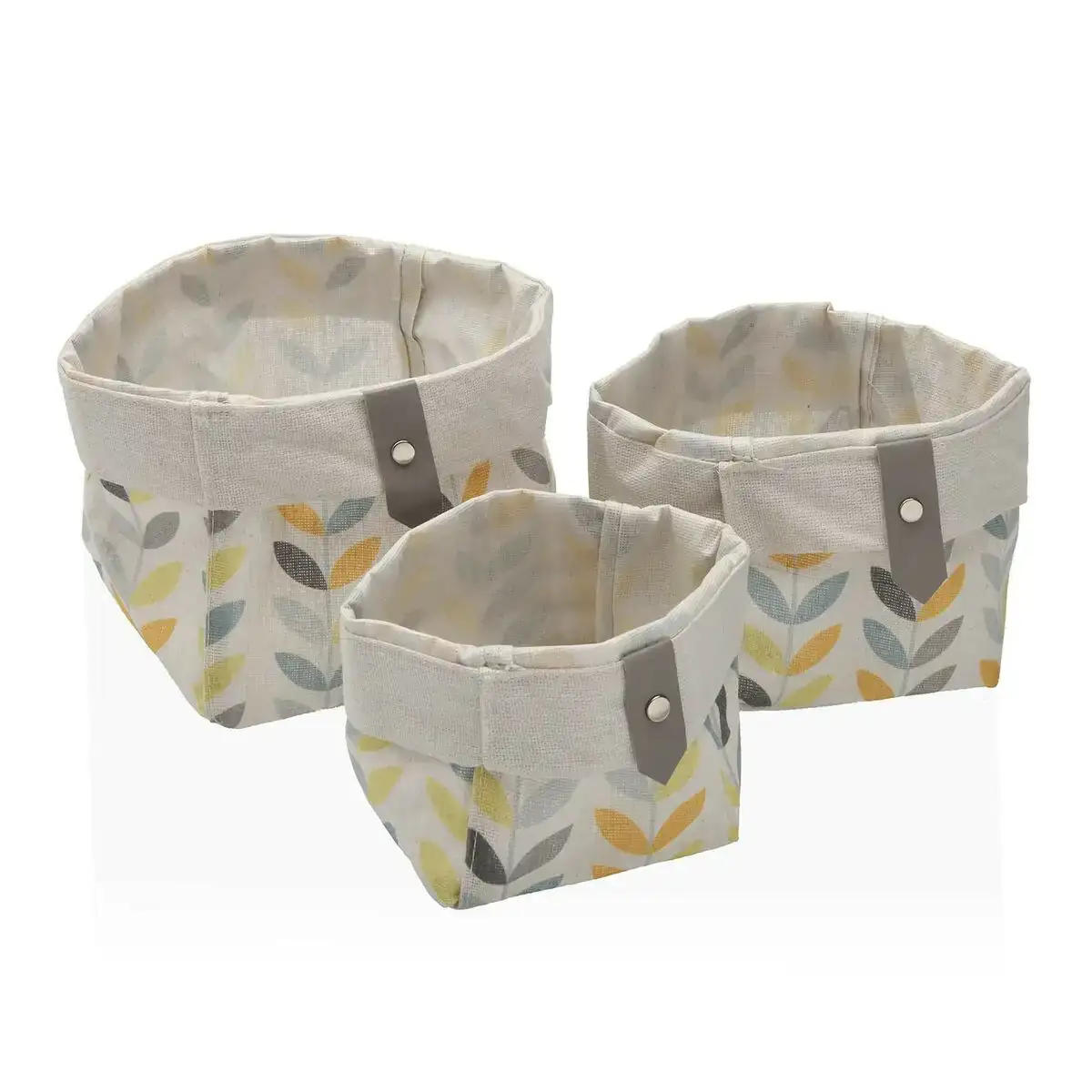 Set de basket versa erin carre 14 x 14 x 14 cm textile_4277. DIAYTAR COTE D'IVOIRE - Où Choisir Devient une Expression de Soi. Découvrez notre boutique en ligne et trouvez des articles qui révèlent votre personnalité et votre style.