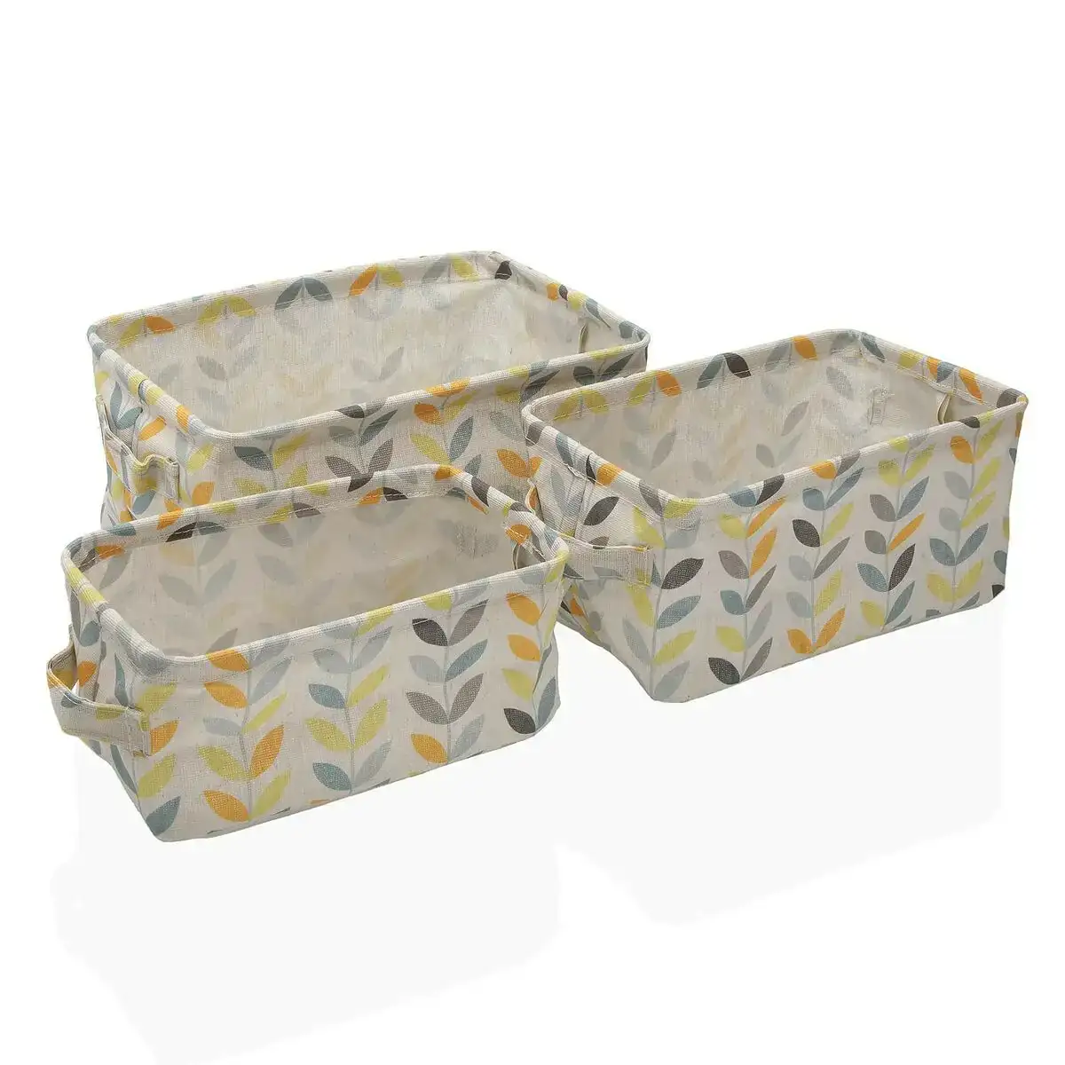 Set de basket versa erin rectangulaire 28 x 18 x 14 cm textile_9286. DIAYTAR COTE D'IVOIRE - Votre Source d'Inspiration Shopping. Parcourez nos rayons et trouvez des articles qui vous inspirent, que ce soit pour votre style, votre maison ou votre vie quotidienne.