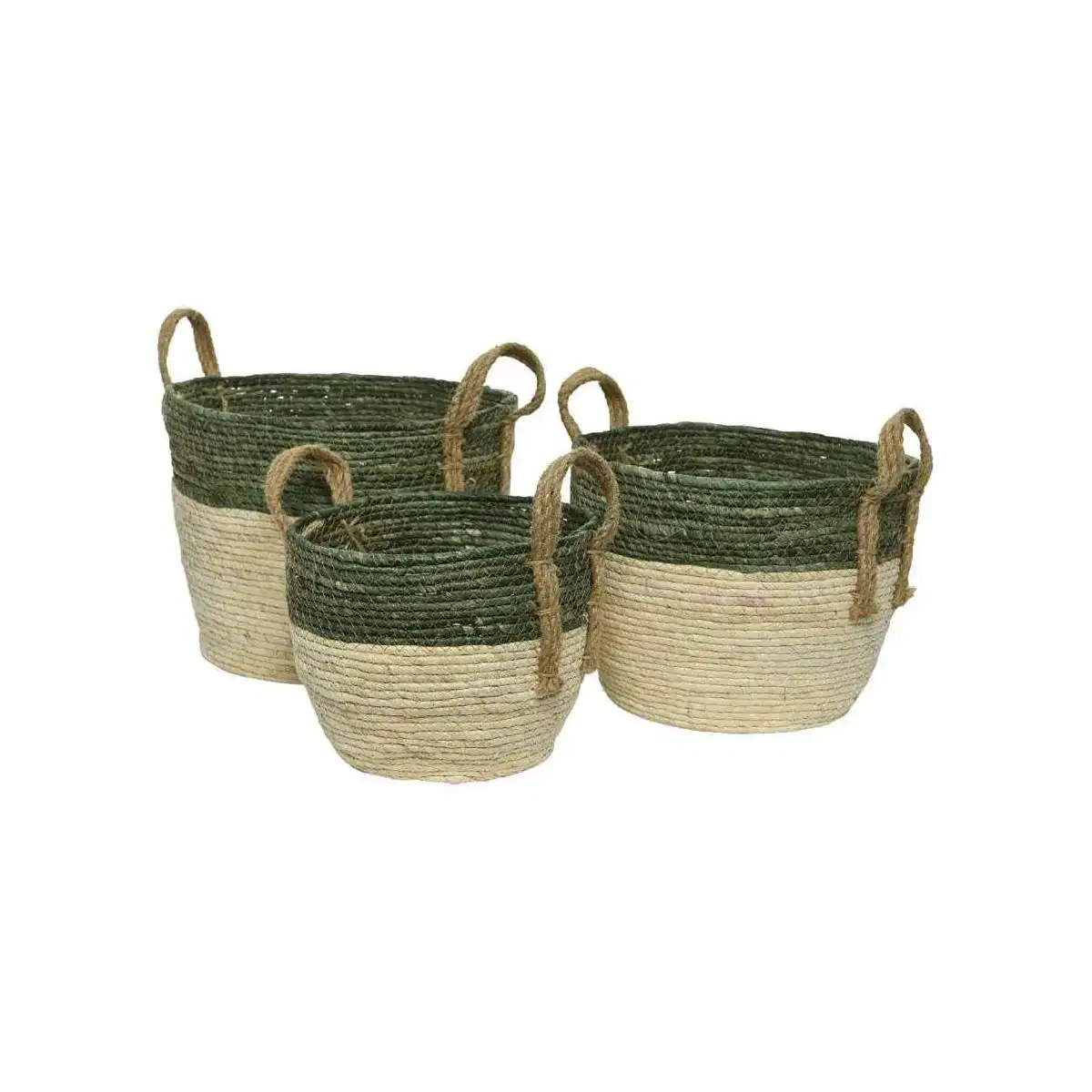 Set de basket vert osier_7741. DIAYTAR COTE D'IVOIRE - Votre Passage vers l'Exceptionnel. Naviguez à travers notre sélection minutieuse et découvrez des articles qui apportent une touche spéciale à chaque instant de votre vie.