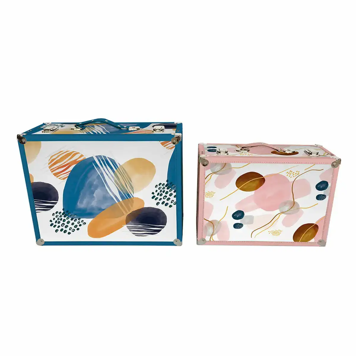 Set de boites decoratives dkd home decor abstrait bois polyester 43 x 19 x 34 cm 2 pcs _6147. DIAYTAR COTE D'IVOIRE - Où Chaque Sélection est une Victoire. Découvrez notre boutique en ligne et trouvez des articles qui vous rendent la vie plus belle, un choix à la fois.