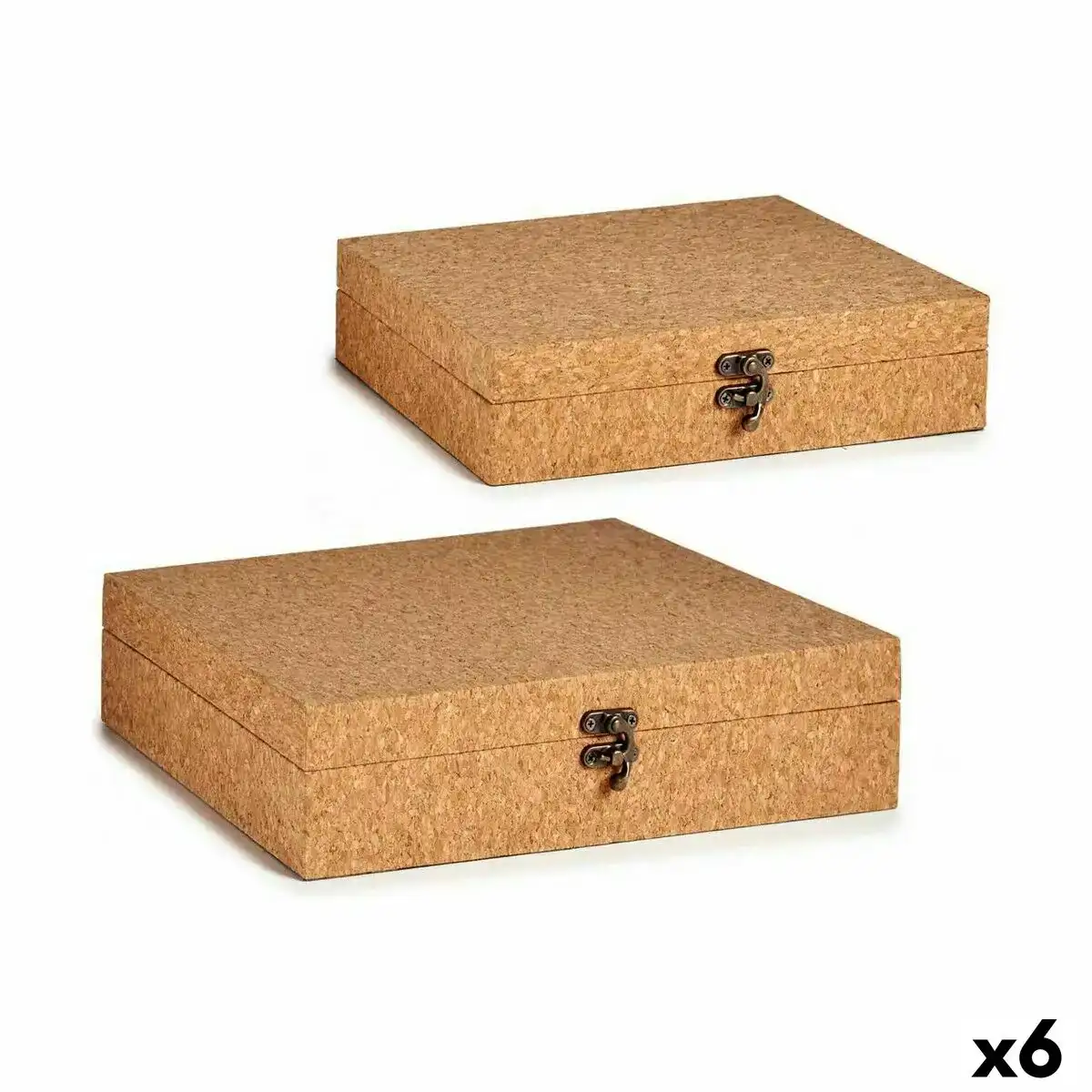 Set de boites decoratives marron liege bois mdf 6 unites _7931. DIAYTAR COTE D'IVOIRE - Là où Chaque Produit a son Propre Éclat. Explorez notre boutique en ligne et trouvez des articles qui ajoutent de la brillance à votre quotidien.