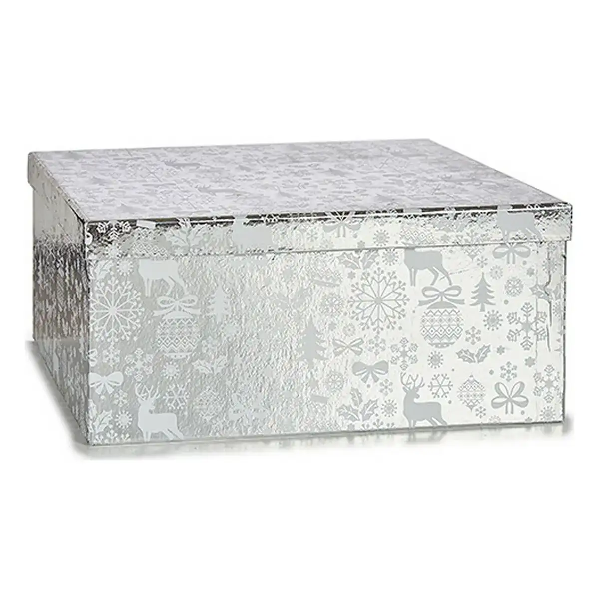 Set de boites decoratives noel renne argente carton_9692. Entrez dans l'Univers de DIAYTAR COTE D'IVOIRE - Votre Destination de Shopping Complète. Découvrez des produits qui reflètent la diversité et la richesse culturelle du Côte d'Ivoire, le tout à portée de clic.