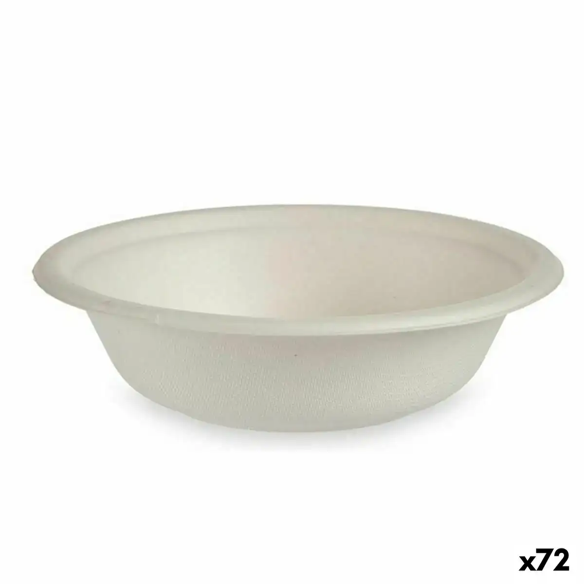 Set de bols compostable blanc 15 x 5 x 15 cm 72 unites _6417. DIAYTAR COTE D'IVOIRE - Là où la Diversité Rencontre la Qualité. Parcourez notre gamme complète et trouvez des produits qui incarnent la richesse et l'unicité du Côte d'Ivoire.