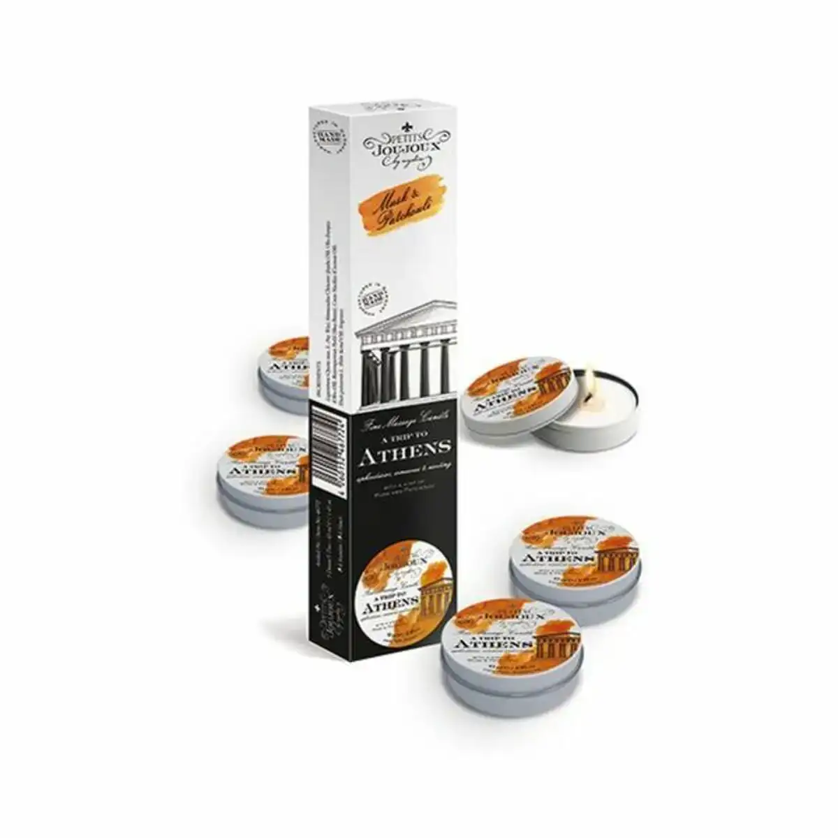 Set de bougies erotiques athenes petits joujoux 67724 5 pcs _5186. DIAYTAR COTE D'IVOIRE - Où la Qualité et la Diversité Fusionnent. Explorez notre boutique en ligne pour découvrir une gamme variée de produits qui incarnent l'excellence et l'authenticité.