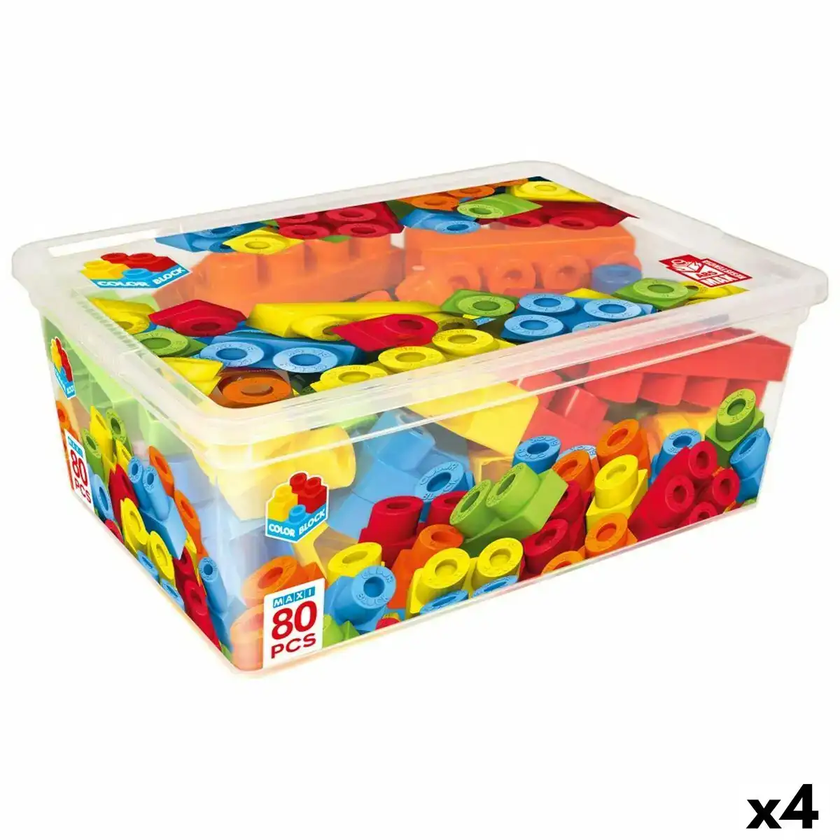 Set de construction color block basic 80 pieces 4 unites _5319. Entrez dans le Monde de DIAYTAR COTE D'IVOIRE - Où Chaque Produit Raconte une Histoire Unique. Explorez notre sélection et laissez-vous transporter par des récits à travers les articles que vous choisissez.