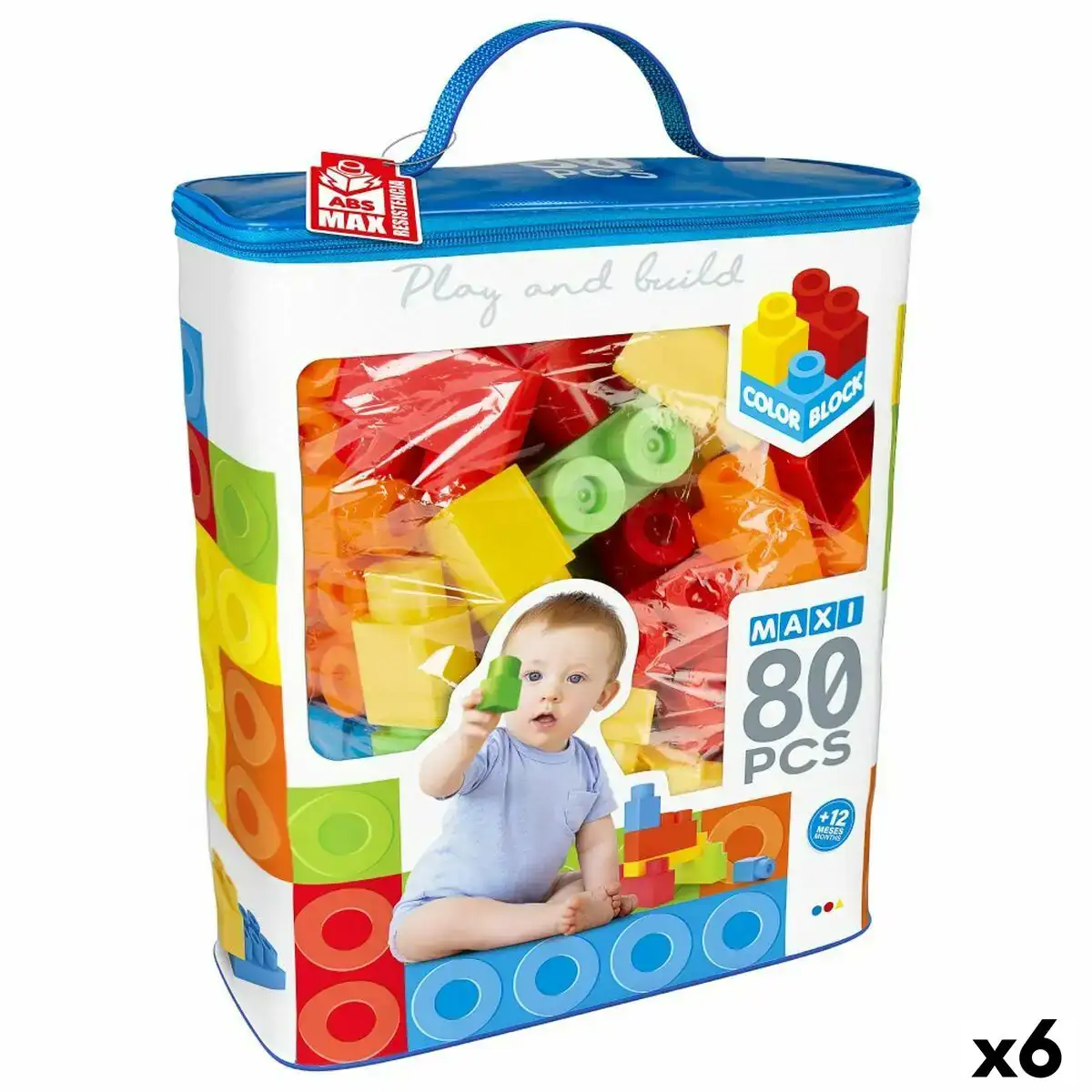 Set de construction color block basic sac 80 pieces 6 unites _6591. DIAYTAR COTE D'IVOIRE - Votre Paradis Shopping au Cœur du Côte d'Ivoire. Explorez notre boutique en ligne et découvrez des produits conçus pour enchanter chaque aspect de votre vie.