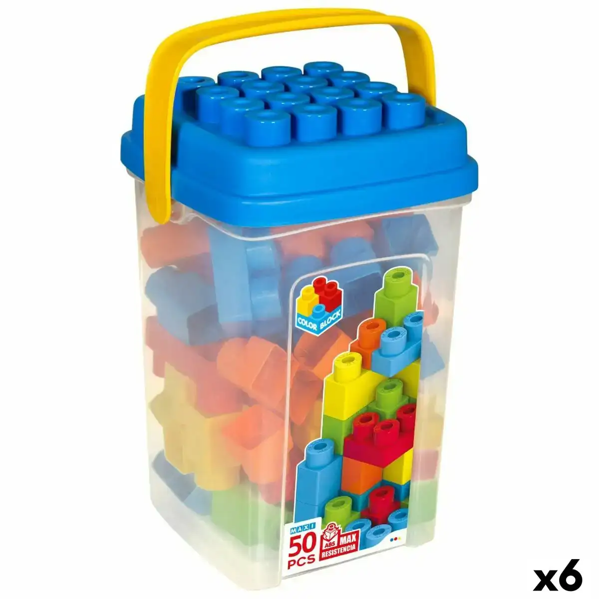 Set de construction color block basic seau 50 pieces 6 unites _7676. DIAYTAR COTE D'IVOIRE - Votre Destination Shopping Inspirante. Explorez notre catalogue pour trouver des articles qui stimulent votre créativité et votre style de vie.