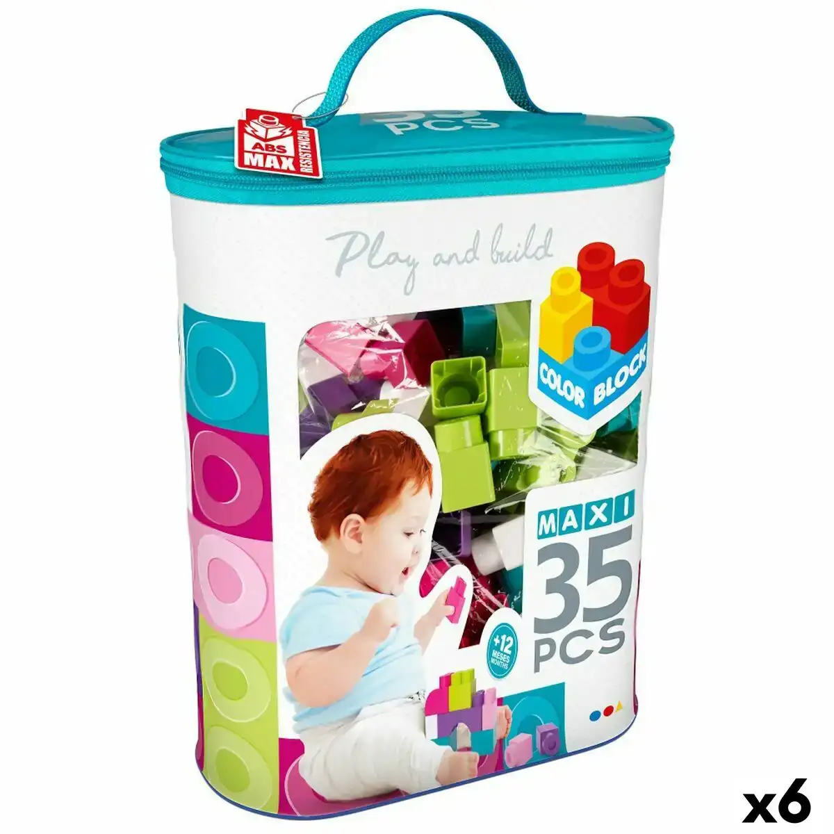 Set de construction color block trendy sac 35 pieces 6 unites _2788. DIAYTAR COTE D'IVOIRE - L'Art de Choisir, l'Art de Se Distinquer. Naviguez à travers notre catalogue et choisissez des produits qui ajoutent une note d'élégance à votre style unique.