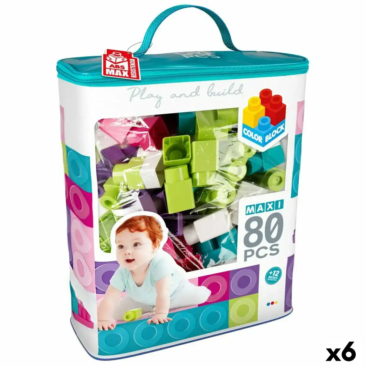 Set de construction color block trendy sac 80 pieces 6 unites _8291. DIAYTAR COTE D'IVOIRE - Où Choisir Rime avec Qualité. Découvrez notre sélection soigneusement conçue et choisissez des articles qui incarnent l'excellence et l'innovation.