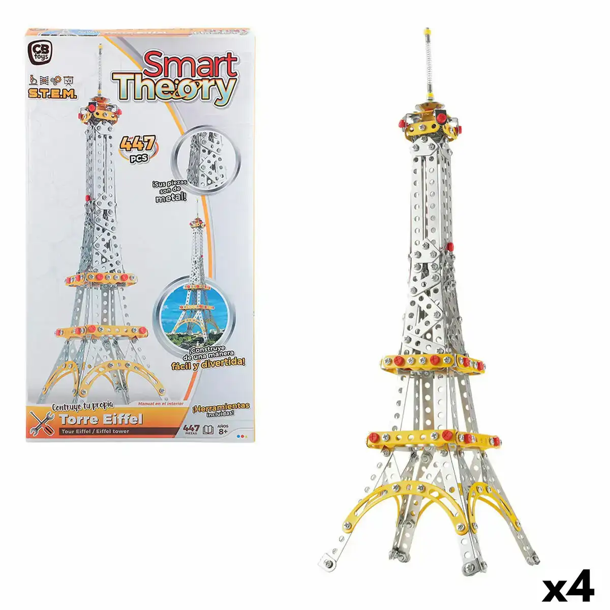 Set de construction colorbaby tour eiffel 447 pieces 4 unites _6152. Entrez dans l'Univers de DIAYTAR COTE D'IVOIRE - Où Choisir est un Voyage. Explorez notre gamme diversifiée et trouvez des articles qui répondent à tous vos besoins et envies.