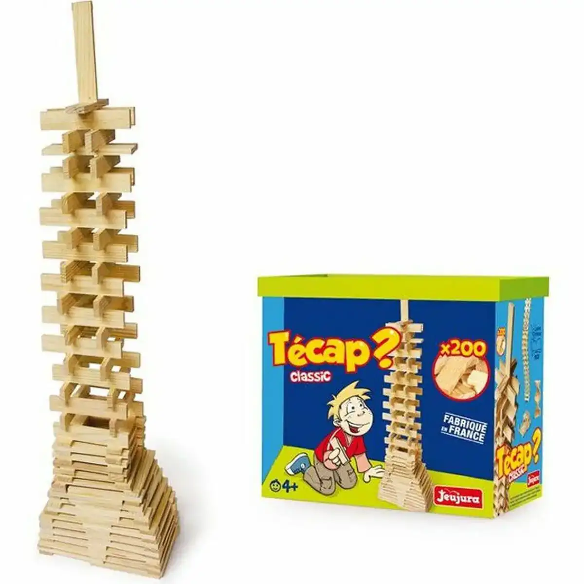 Set de construction jeujura tecap classic 200 pieces_7972. DIAYTAR COTE D'IVOIRE - Là où le Shopping devient une Fête des Sens. Plongez dans notre univers et choisissez des produits qui éveillent votre goût pour l'esthétique et l'authenticité.