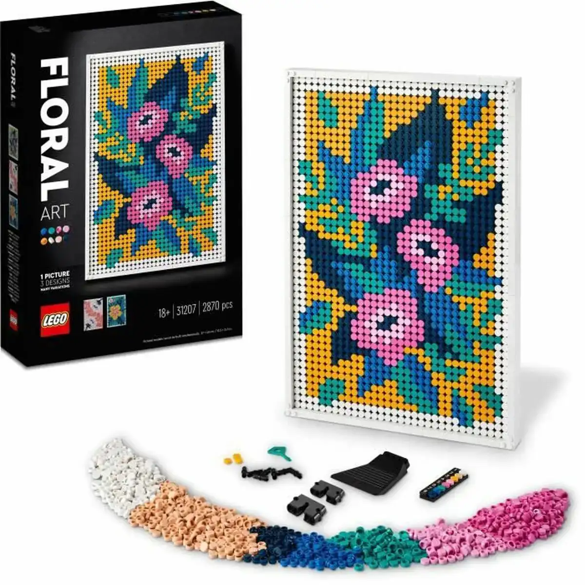 Set de construction lego art 31207 flower art_8556. DIAYTAR COTE D'IVOIRE - Votre Passage vers l'Éclat et la Beauté. Explorez notre boutique en ligne et trouvez des produits qui subliment votre apparence et votre espace.