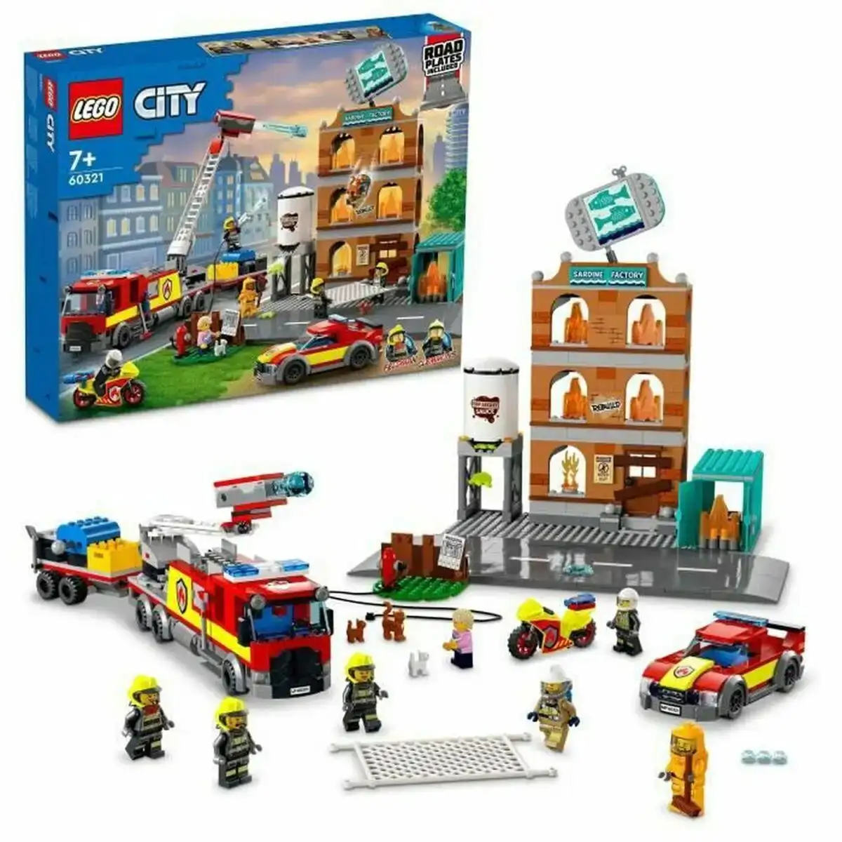 Set de construction lego city fire 60321 multicouleur_8267. Plongez dans l'Expérience DIAYTAR COTE D'IVOIRE - Où Chaque Produit a une Histoire. Explorez notre boutique en ligne pour trouver des articles qui incarnent la passion et la créativité du Côte d'Ivoire.
