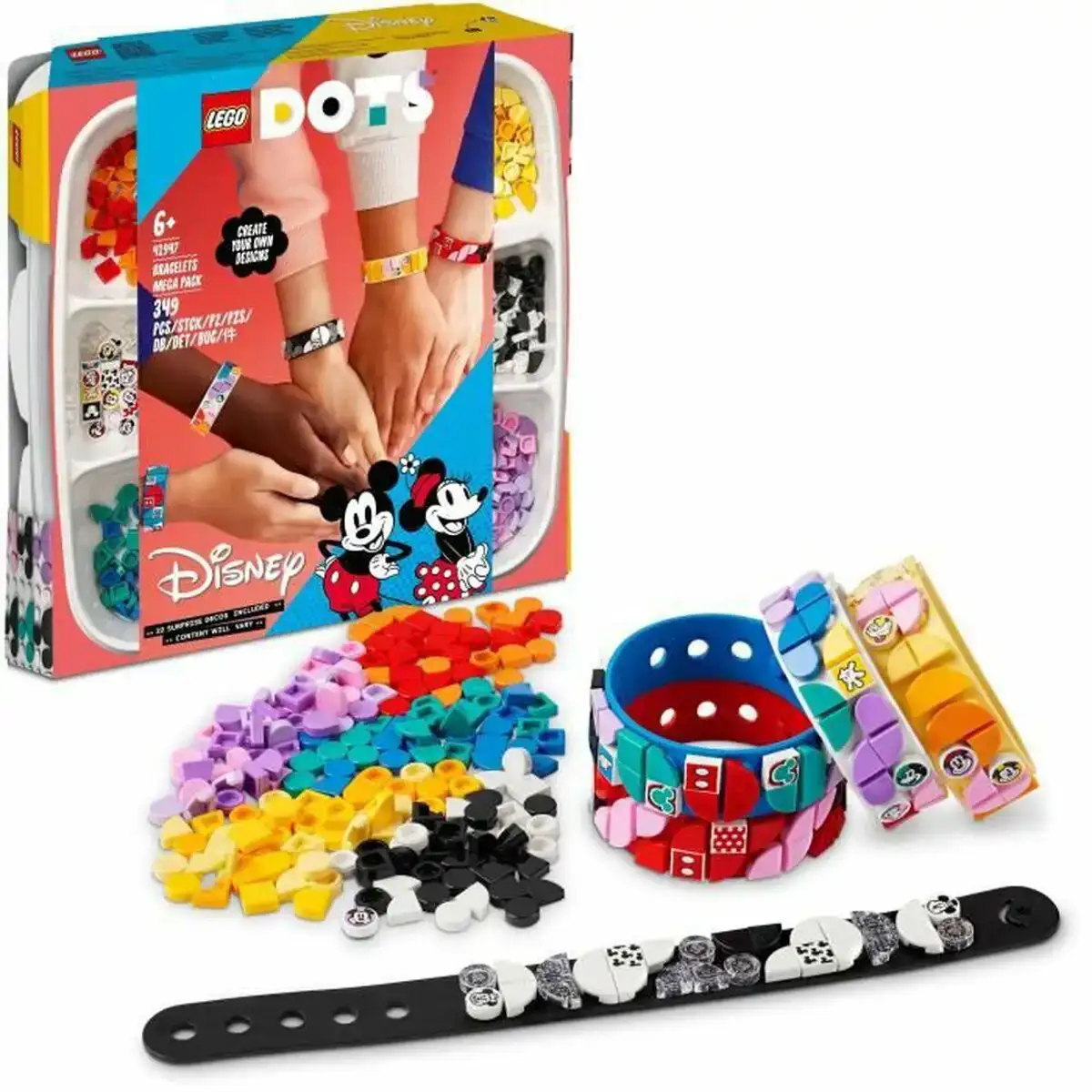 Set de construction lego dots 41947 mickey and friends bracelet mega box_5662. Bienvenue sur DIAYTAR COTE D'IVOIRE - Où Chaque Article a son Histoire. Découvrez notre sélection méticuleuse de produits qui racontent l'authenticité et la beauté du Côte d'Ivoire.