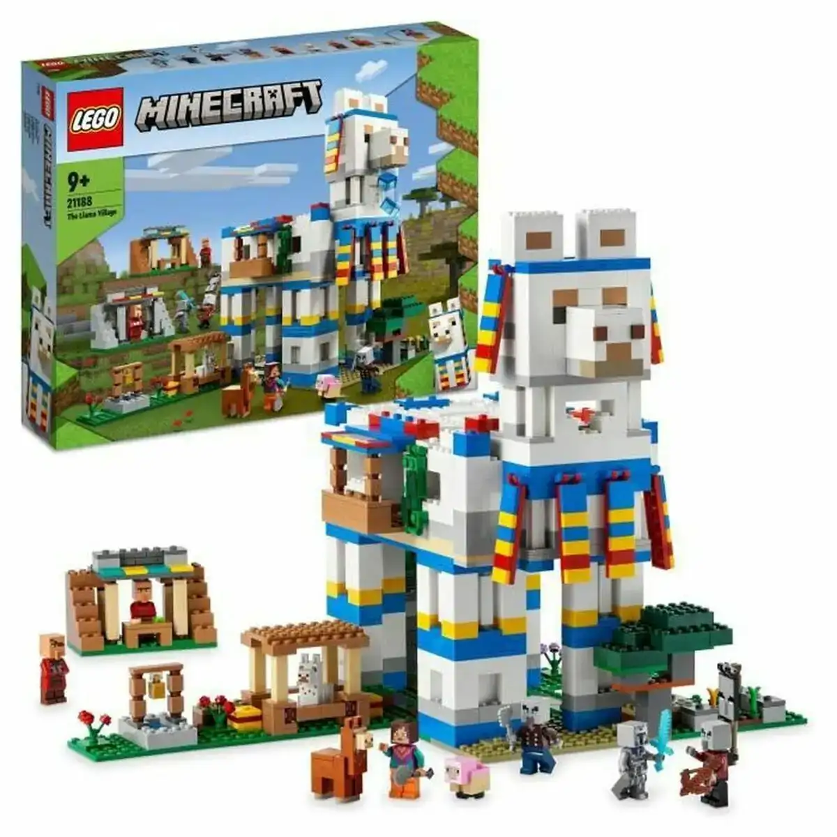 Set de construction lego minecraft the llama village_9601. Entrez dans DIAYTAR COTE D'IVOIRE - Où Chaque Détail Compte. Explorez notre boutique en ligne pour trouver des produits de haute qualité, soigneusement choisis pour répondre à vos besoins et vos désirs.