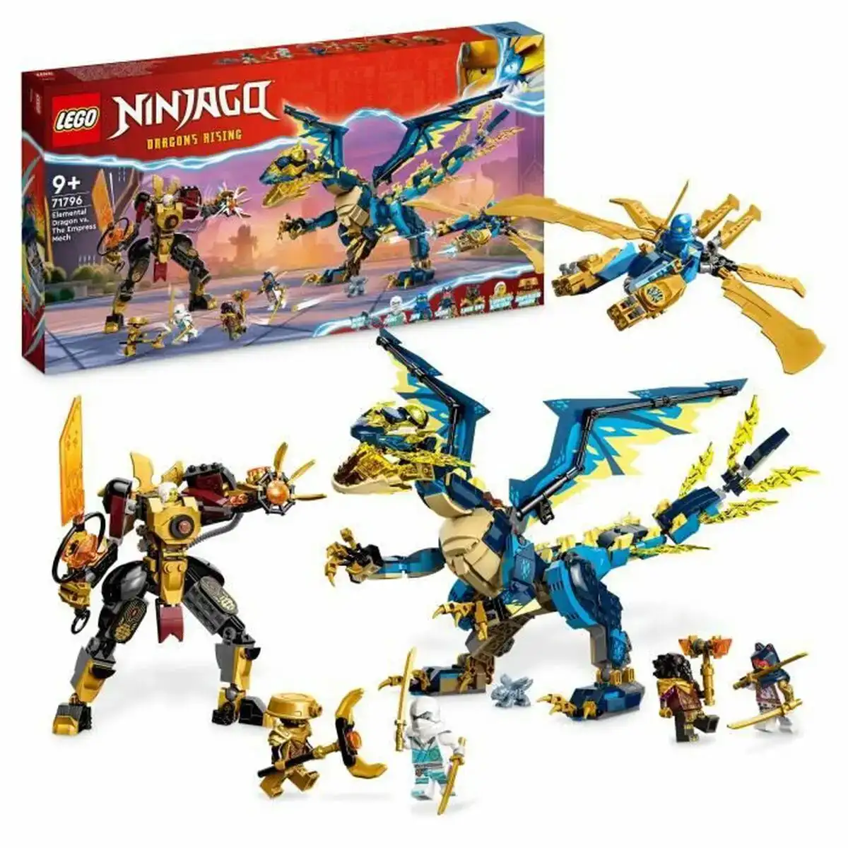 Set de construction lego ninjago 71796 the elementary dragon against the empress robot multicouleur_2241. DIAYTAR COTE D'IVOIRE - Où la Qualité et la Diversité Fusionnent. Explorez notre boutique en ligne pour découvrir une gamme variée de produits qui incarnent l'excellence et l'authenticité.