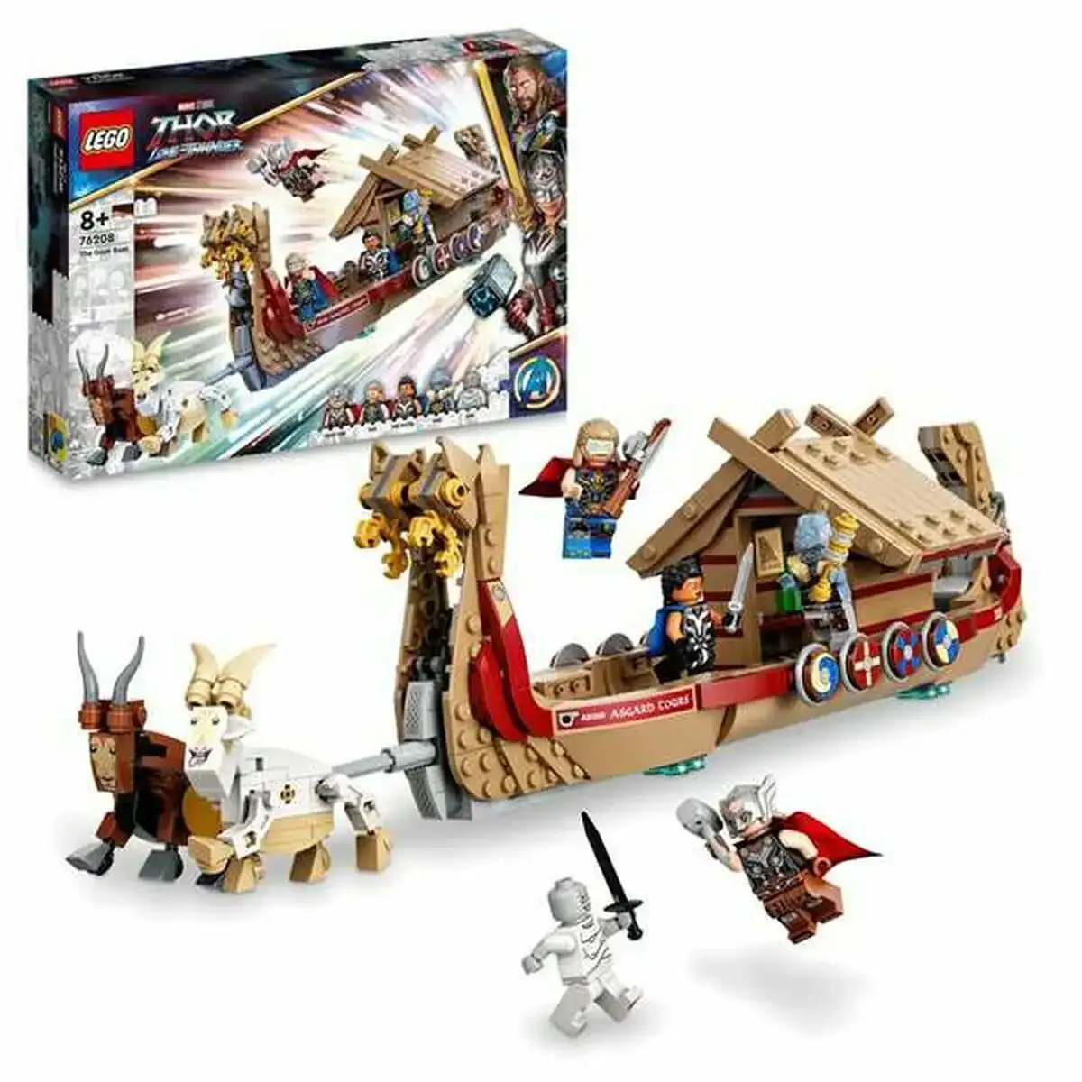 Set de construction lego thor love and thunder the goat boat_9927. DIAYTAR COTE D'IVOIRE - Où Choisir Devient une Expression de Soi. Découvrez notre boutique en ligne et trouvez des articles qui révèlent votre personnalité et votre style.