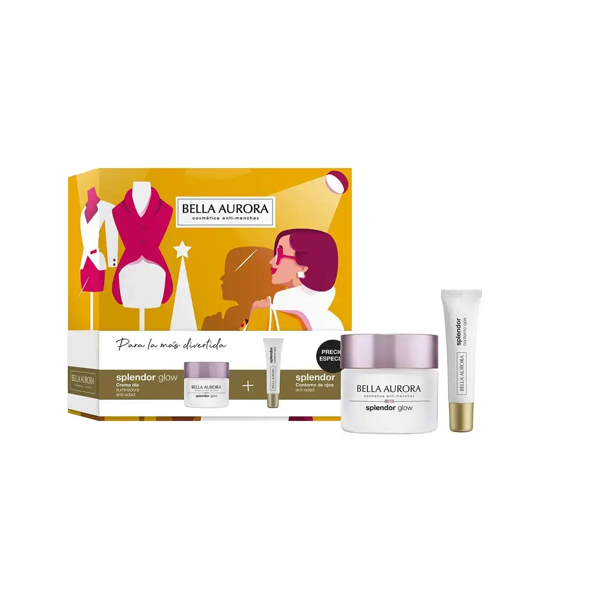Set de cosmetique bella aurora splendor 2 pieces_1509. DIAYTAR COTE D'IVOIRE - Là où Chaque Achat a du Sens. Explorez notre gamme et choisissez des produits qui racontent une histoire, votre histoire.