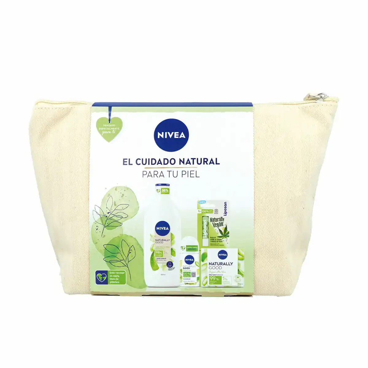 Set de cosmetique nivea naturally good 5 pieces_2681. Bienvenue sur DIAYTAR COTE D'IVOIRE - Votre Évasion Shopping Personnalisée. Parcourez notre collection unique et trouvez des articles qui reflètent votre style et votre individualité.