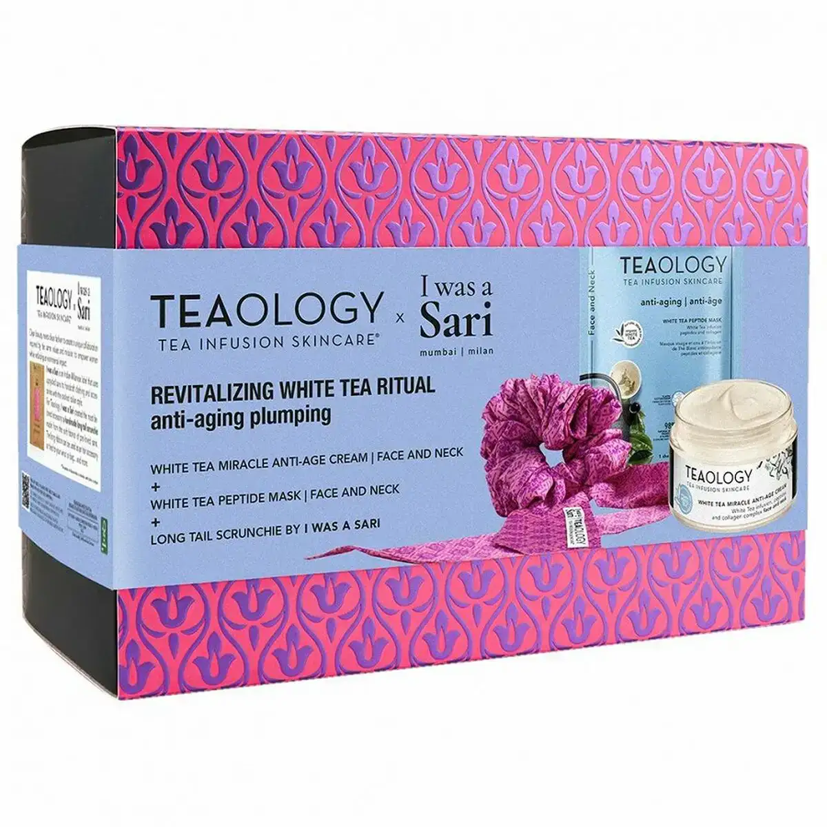Set de cosmetique teaology the blanc 3 pieces_7363. DIAYTAR COTE D'IVOIRE - Votre Passage vers l'Exceptionnel. Explorez notre boutique en ligne, où chaque produit est choisi avec soin pour offrir une expérience de shopping inoubliable.