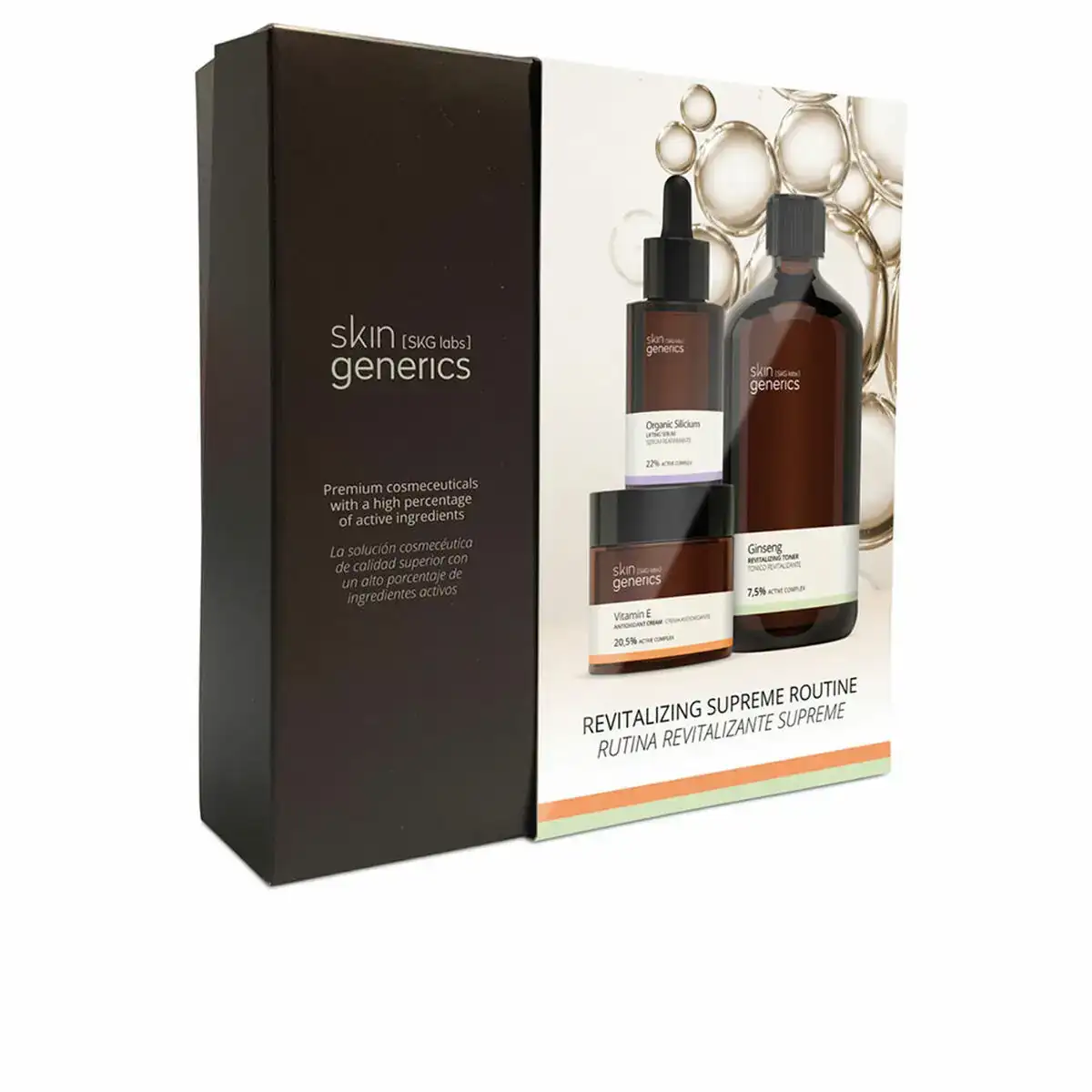 Set de cosmetique unisexe skin generics revitalizing supreme routine 3 pieces_3618. Entrez dans l'Univers de DIAYTAR COTE D'IVOIRE - Où l'Élégance Rencontre la Tradition. Explorez notre gamme variée et trouvez des articles qui ajoutent une touche de sophistication à votre vie.