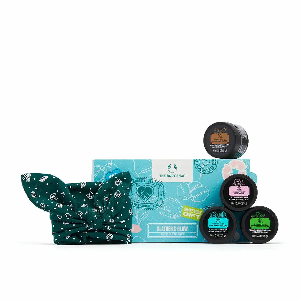 Set de cosmetique unisexe the body shop slather glow 5 pieces_8094. DIAYTAR COTE D'IVOIRE - L'Artisanat à Portée de Clic. Découvrez notre boutique en ligne pour trouver des produits uniques qui célèbrent la créativité et l'artisanat sénégalais.