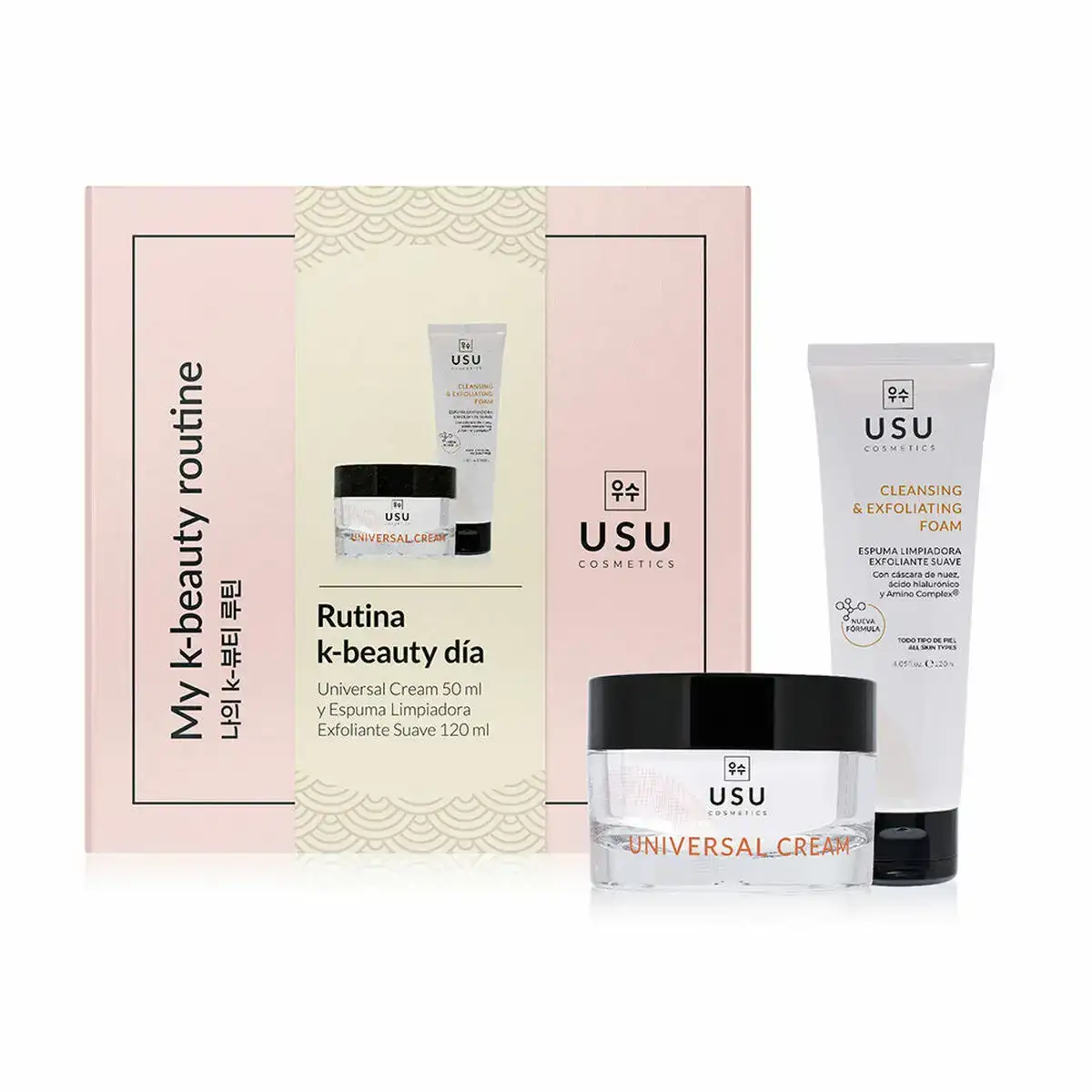 Set de cosmetique unisexe usu cosmetics my k beauty day rutine 2 pieces_5141. Entrez dans l'Univers de DIAYTAR COTE D'IVOIRE - Où la Tradition S'unit à la Modernité. Explorez notre sélection pour trouver des produits qui allient héritage et innovation.