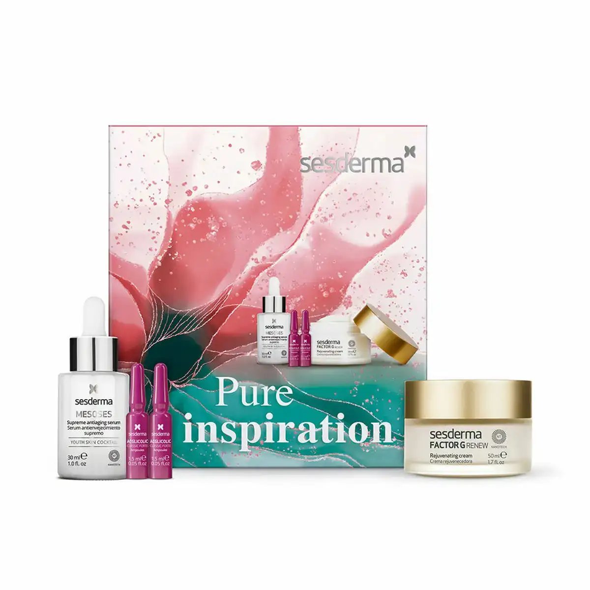Set de cosmetiques femme sesderma pure inspiration 3 pieces_1619. DIAYTAR COTE D'IVOIRE - Là où Chaque Produit a son Histoire. Découvrez notre gamme de produits, chacun portant en lui le récit de l'artisanat et de la passion, pour vous offrir une expérience de shopping authentique.