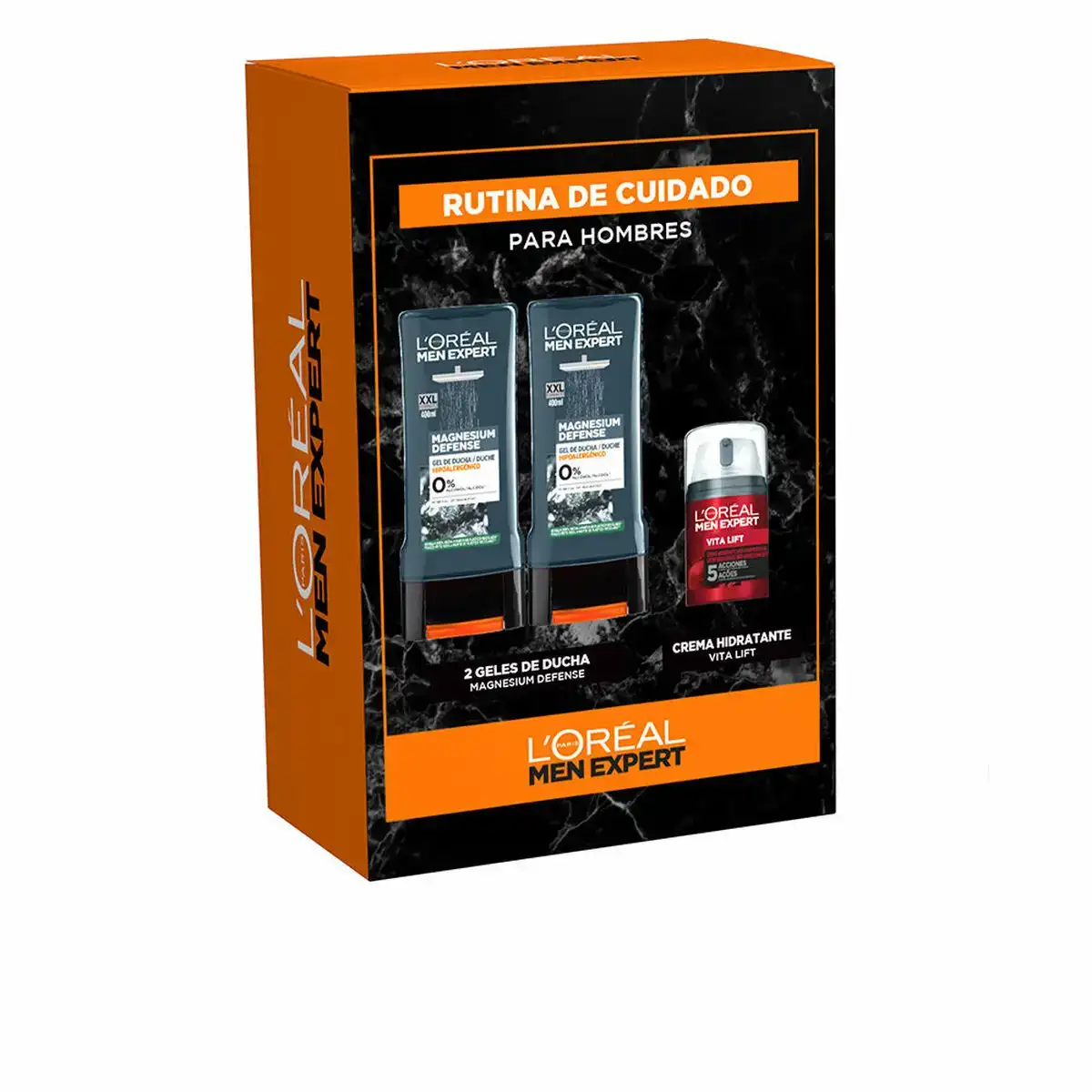 Set de cosmetiques homme l oreal make up men expert magnesium defense 3 pieces_4020. DIAYTAR COTE D'IVOIRE - Là où Choisir est un Acte d'Amour pour le Côte d'Ivoire. Explorez notre gamme et choisissez des produits qui célèbrent la culture et l'artisanat du pays.
