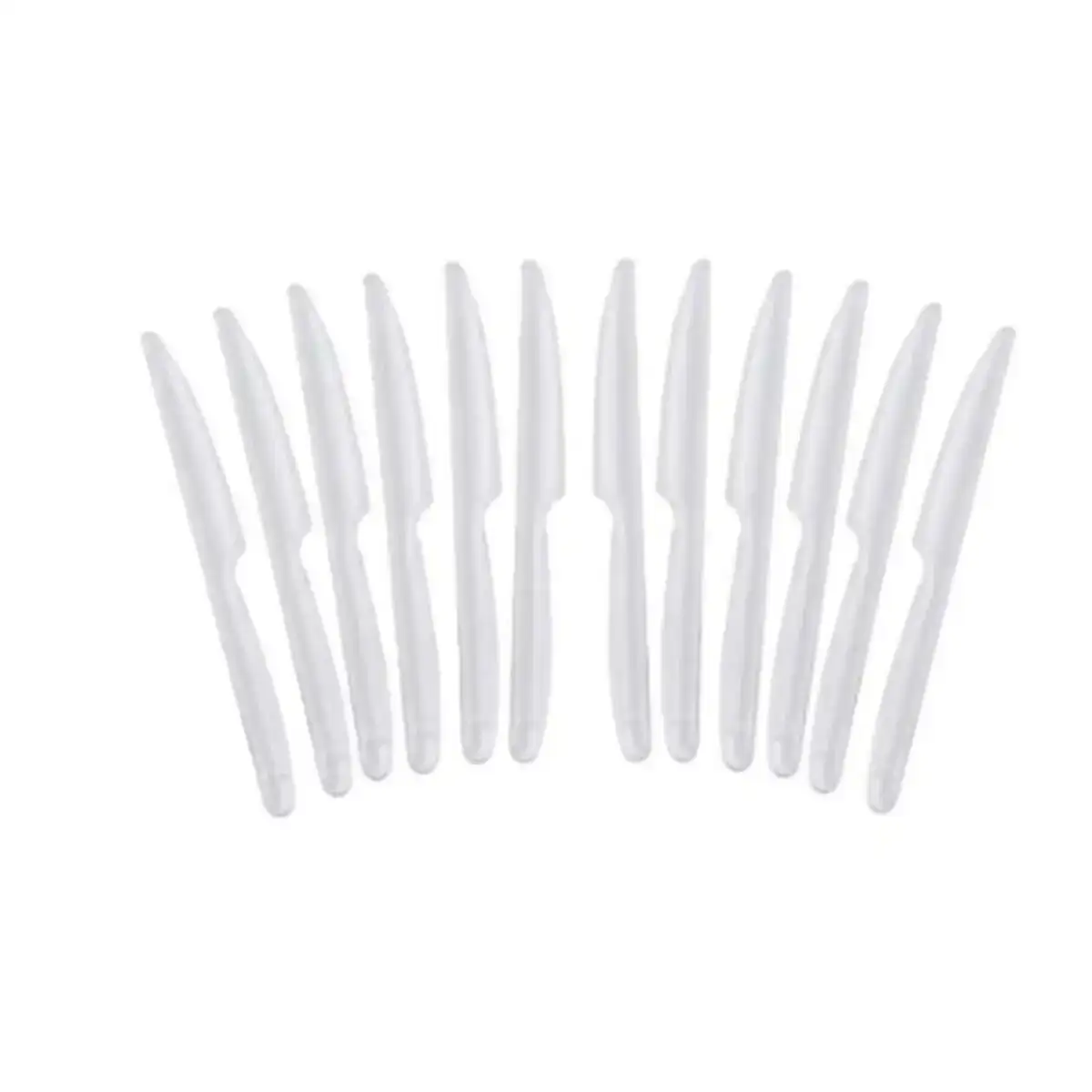 Set de couteaux reutilisables algon transparent 12 unites 18 cm_5635. DIAYTAR COTE D'IVOIRE - Là où Chaque Produit Évoque une Émotion. Parcourez notre catalogue et choisissez des articles qui vous touchent et qui enrichissent votre expérience.