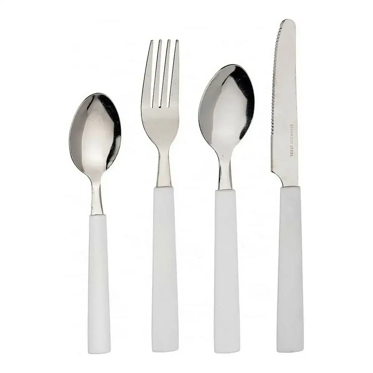 Set de couverts 16 pieces blanc_2274. Bienvenue sur DIAYTAR COTE D'IVOIRE - Où Chaque Détail compte. Plongez dans notre univers et choisissez des produits qui ajoutent de l'éclat et de la joie à votre quotidien.