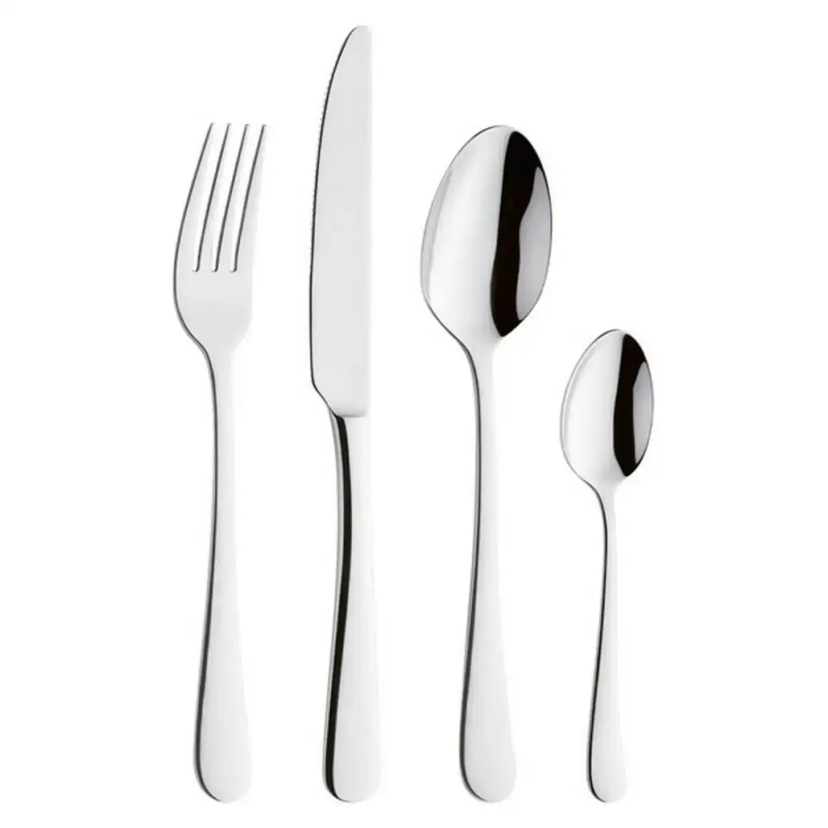 Set de couverts amefa austin metal acier inoxydable 24 pieces_7686. DIAYTAR COTE D'IVOIRE - Votre Plateforme Shopping Engagée. Explorez notre catalogue et choisissez des produits qui reflètent notre dévouement envers la qualité et la satisfaction du client.