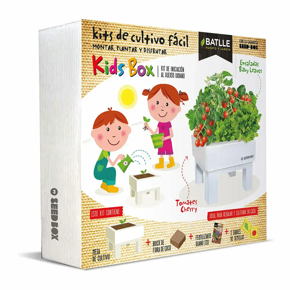 Set de culture batlle seed box kids 5 pieces_5771. Bienvenue sur DIAYTAR COTE D'IVOIRE - Où l'Authenticité Rencontre le Confort. Plongez dans notre univers de produits qui allient tradition et commodité pour répondre à vos besoins.